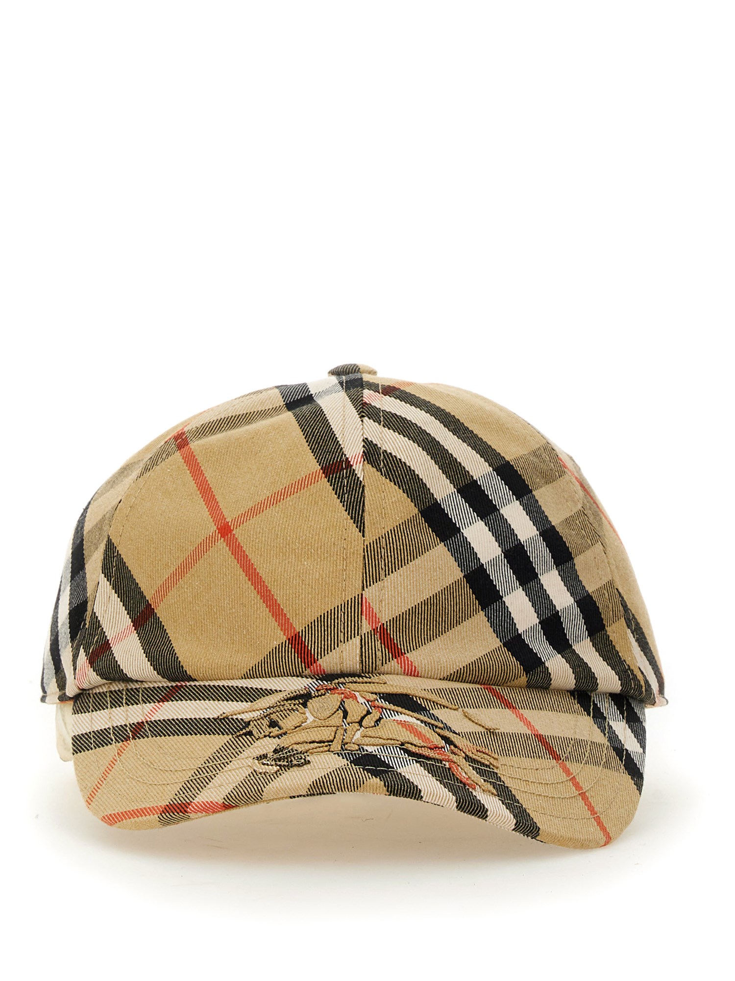 Burberry burberry check baseball hat