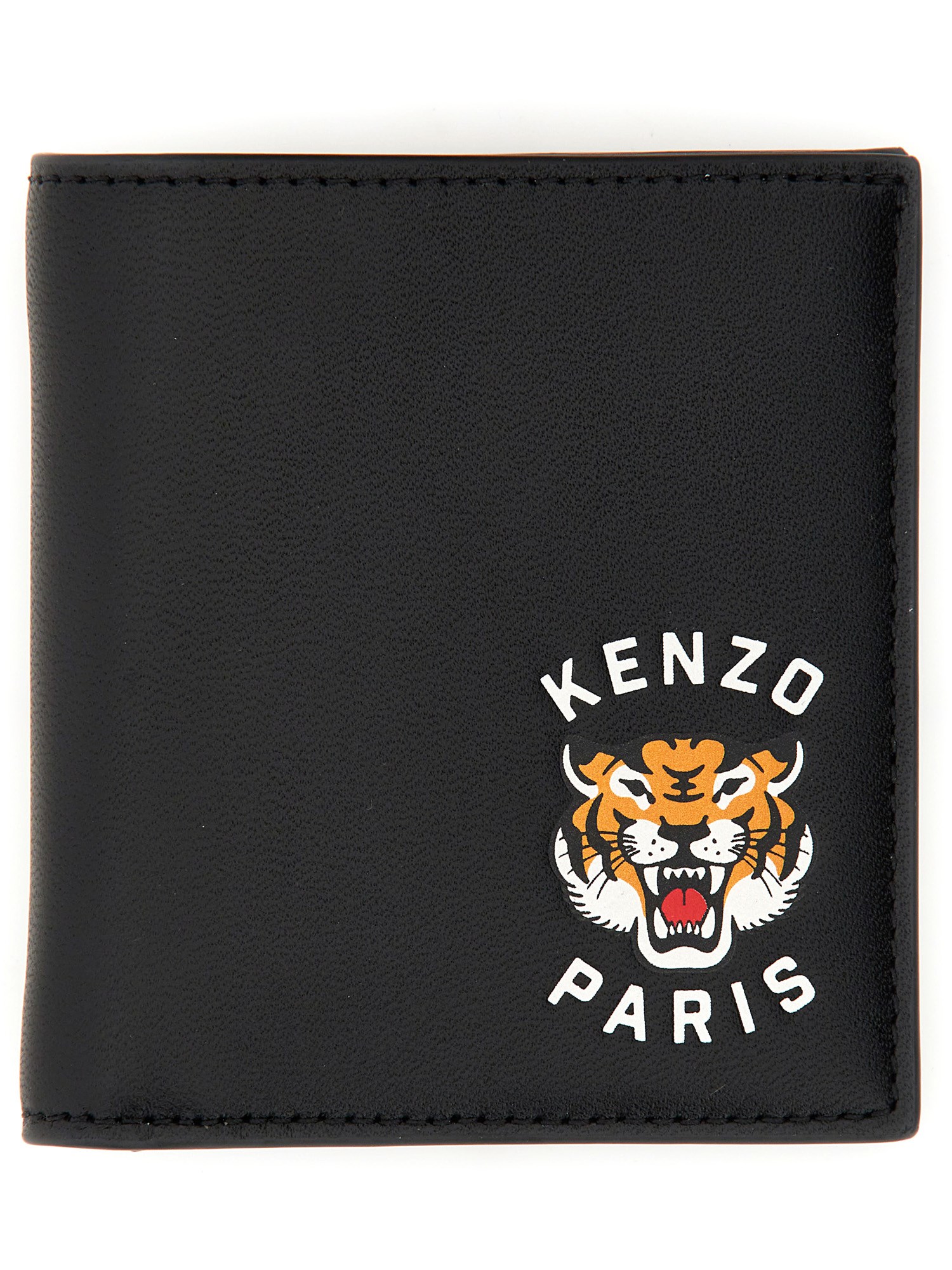 Kenzo kenzo mini folding wallet with varsity logo