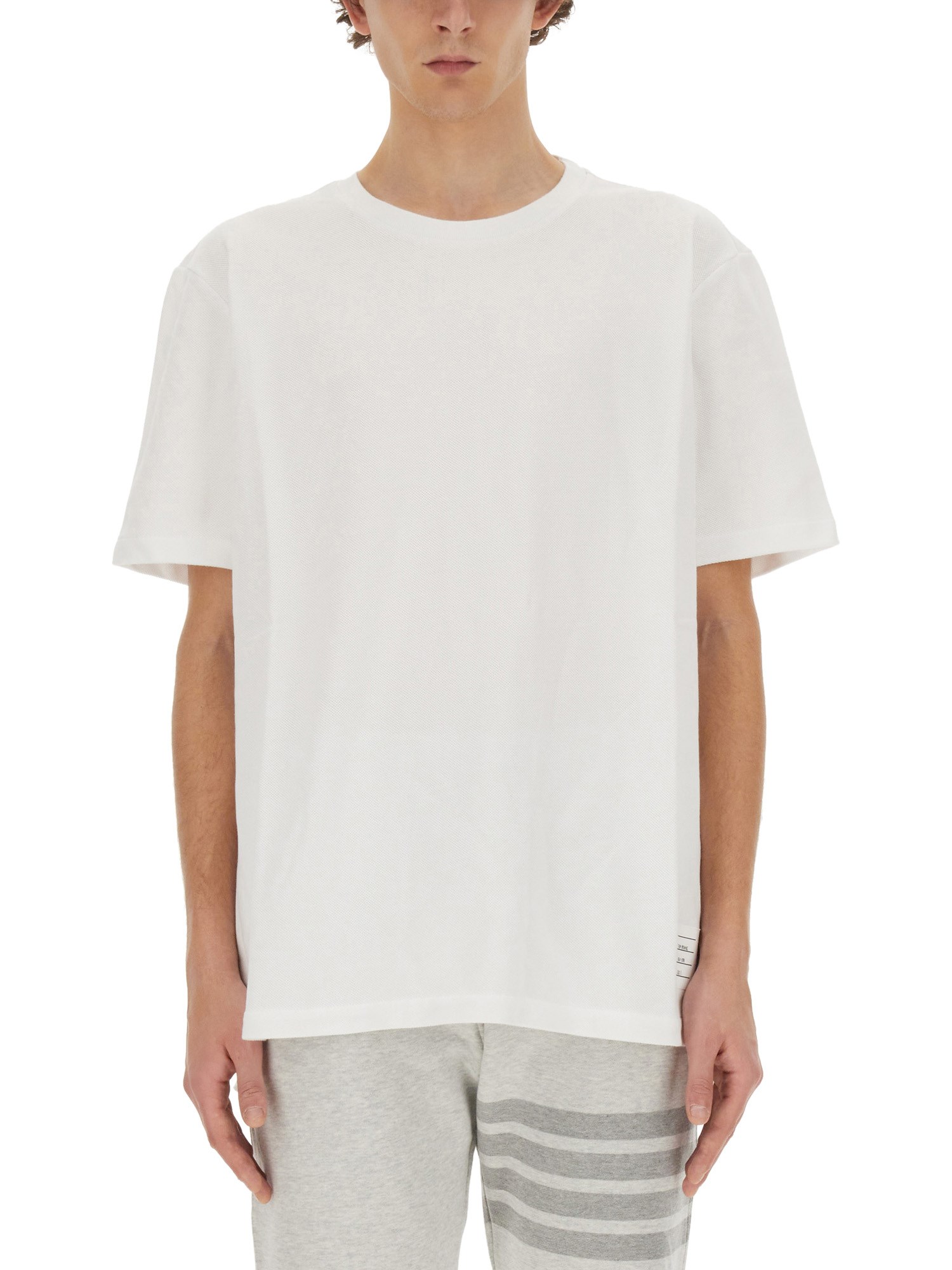 Thom Browne thom browne cotton pique t-shirt