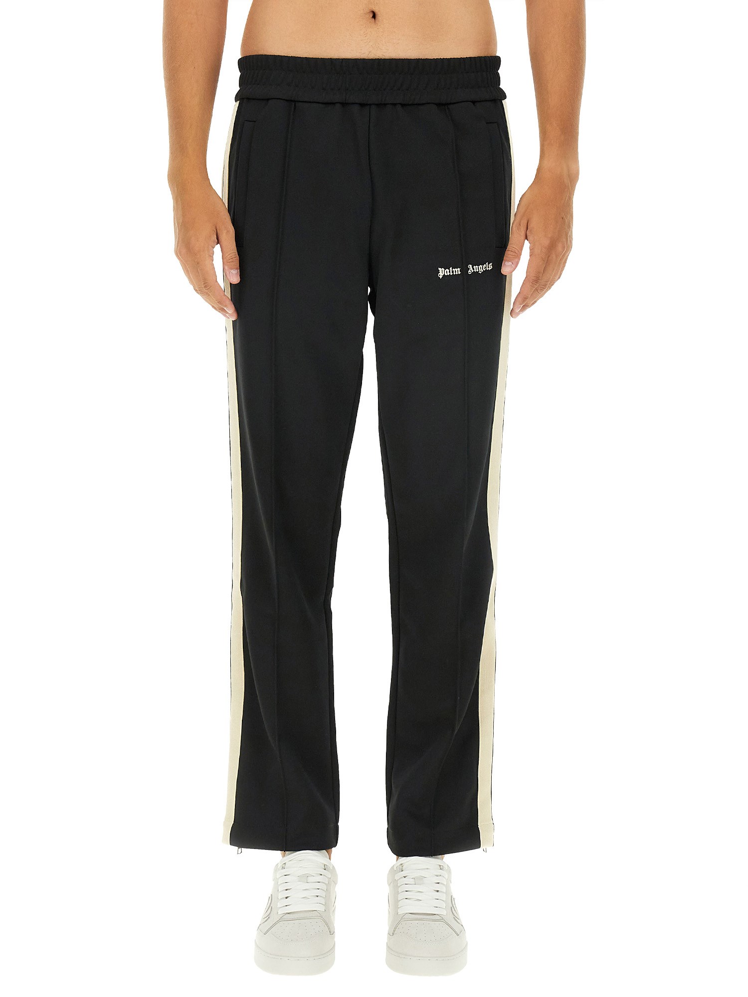 PALM ANGELS palm angels pants with logo