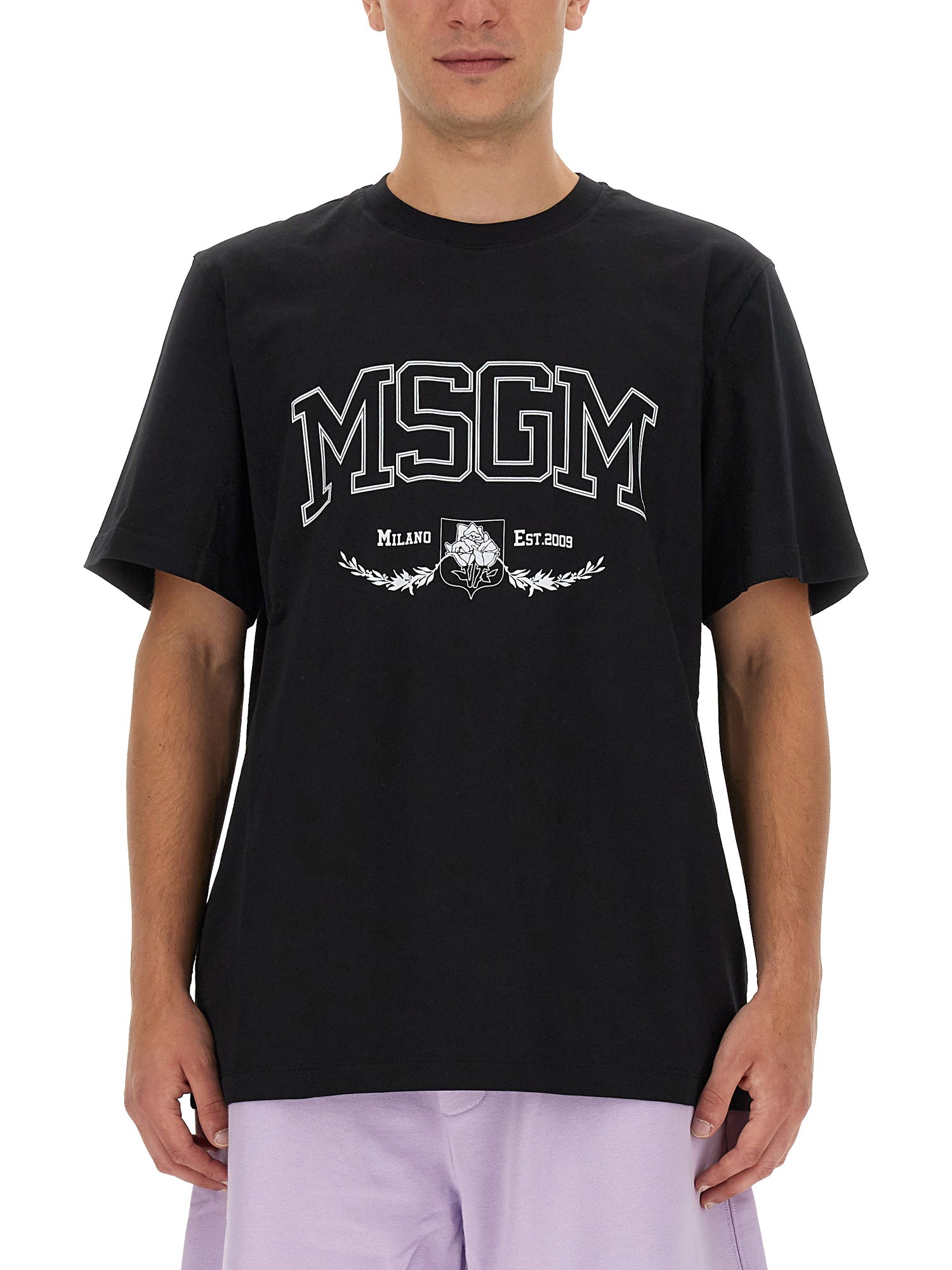 Msgm msgm t-shirt with logo