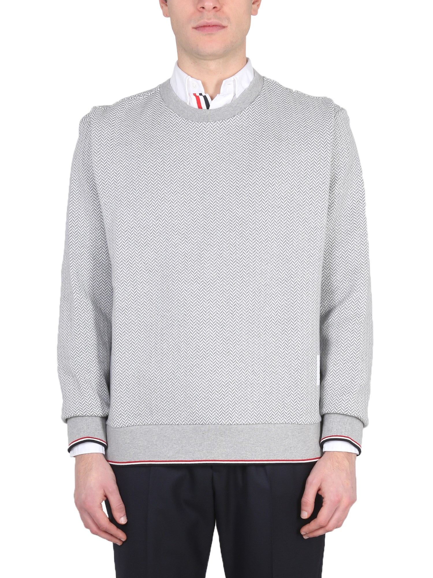 Thom Browne thom browne herringbone jersey