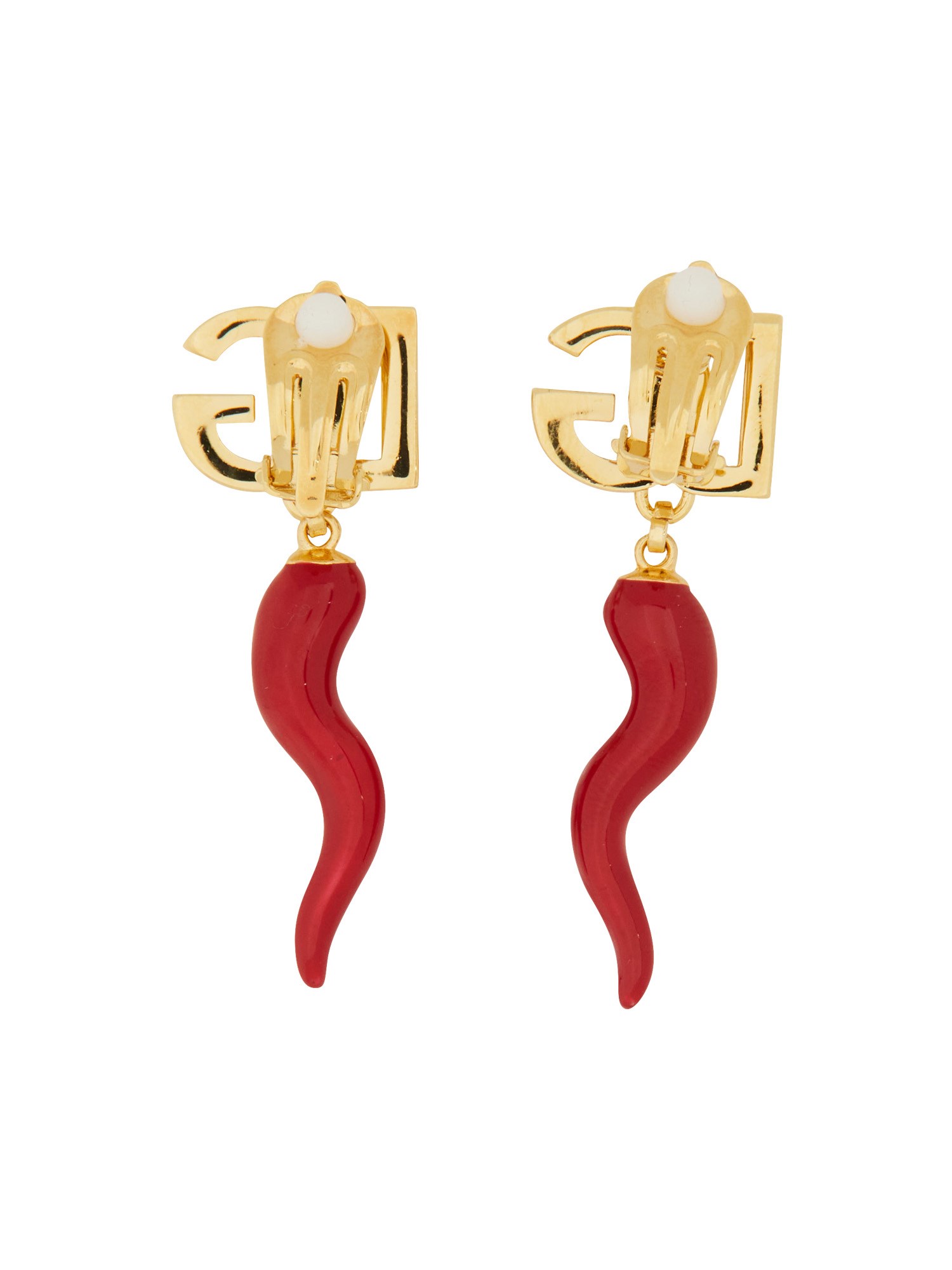 Dolce & Gabbana dolce & gabbana creole earring with croissant