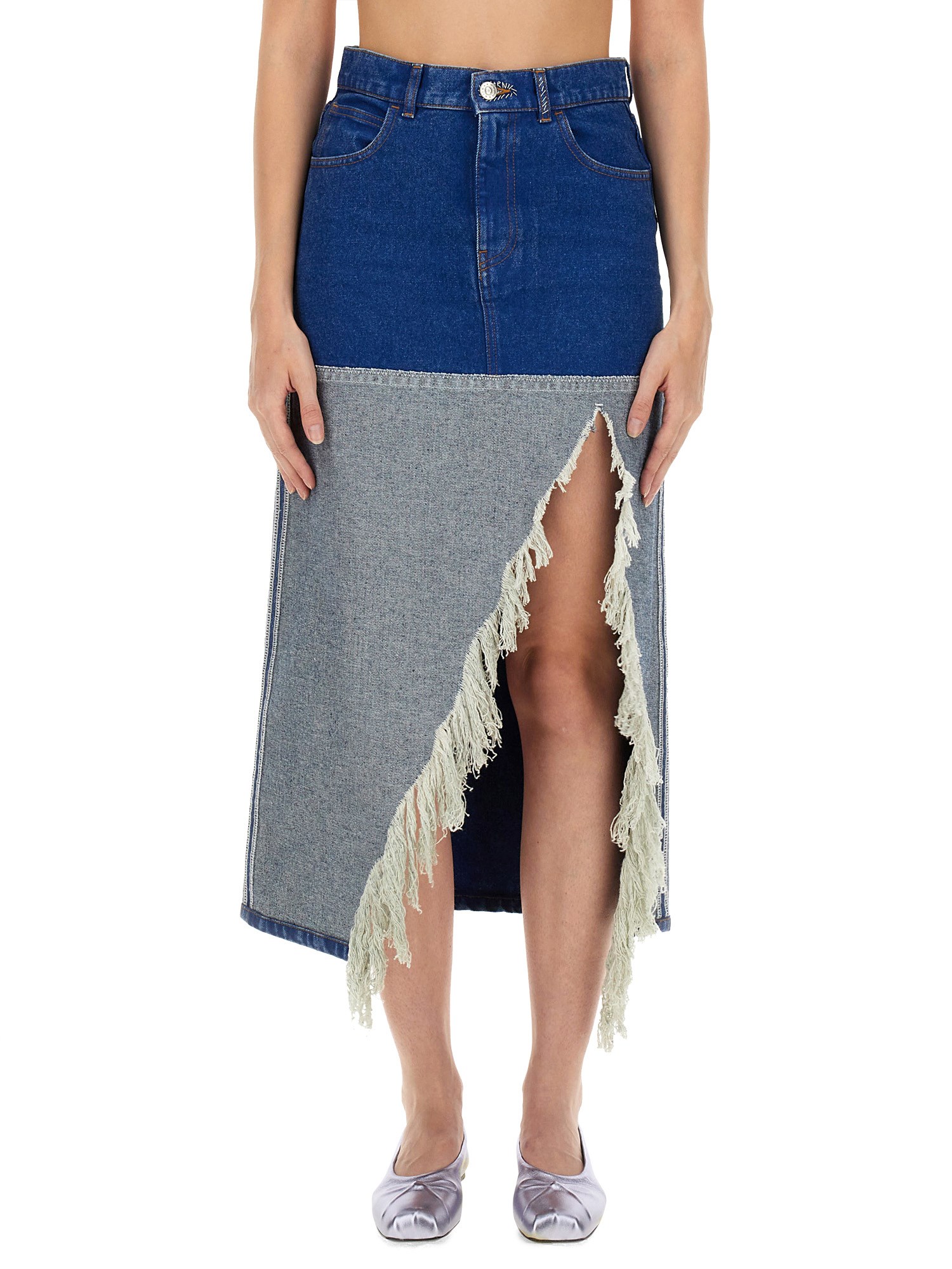 Marni marni denim skirt