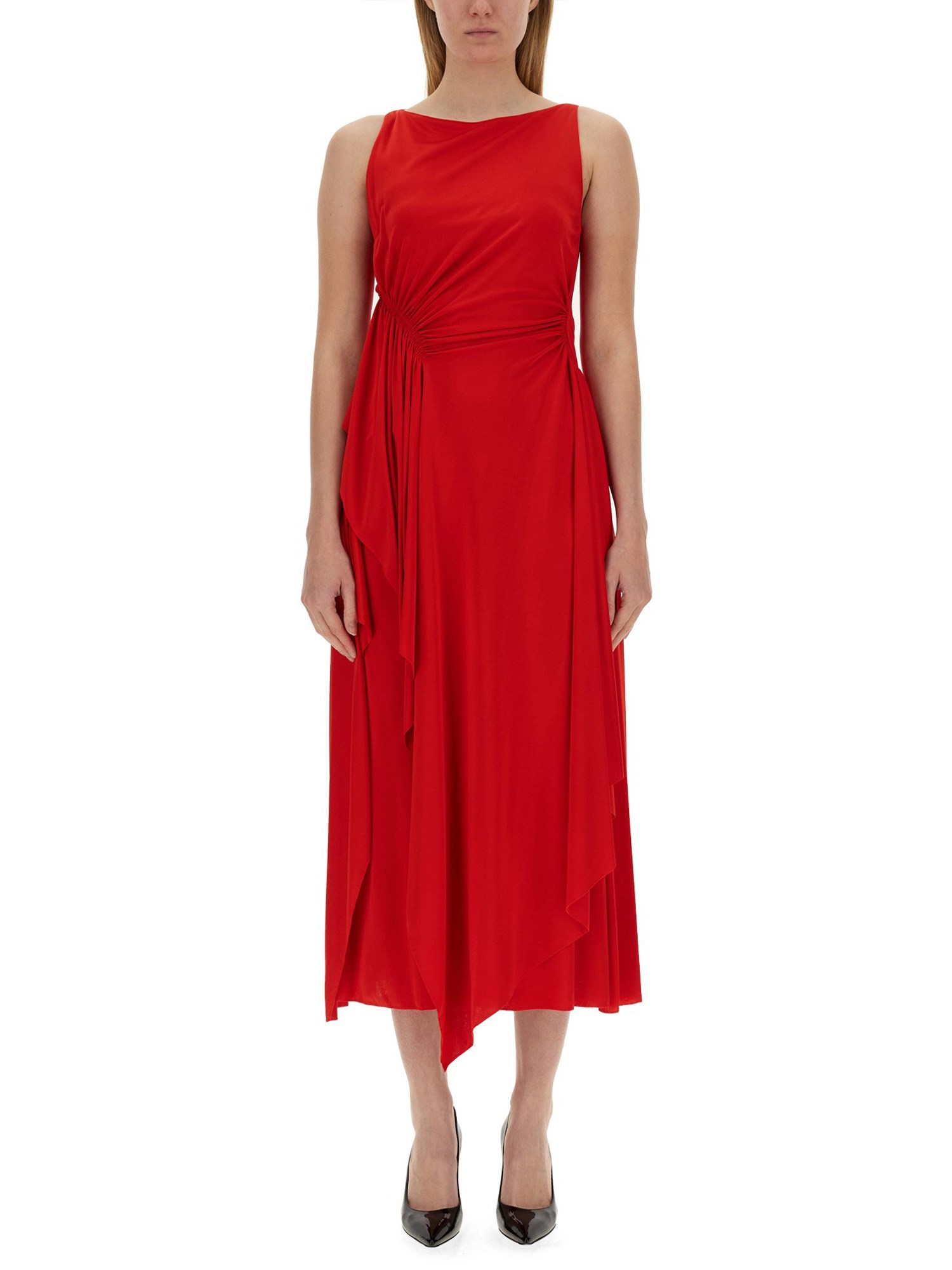 Lanvin lanvin dress with drape