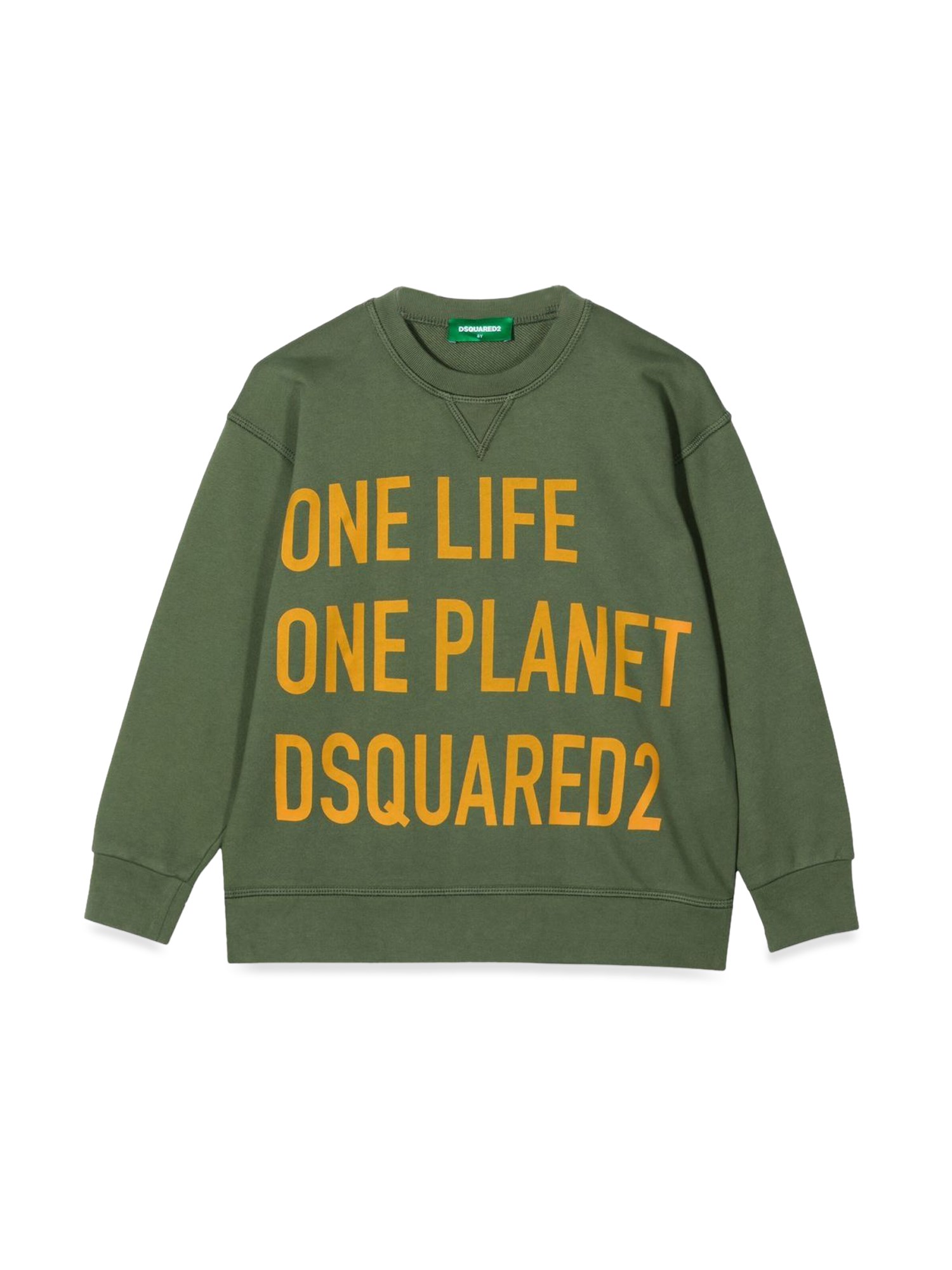 dsquared dsquared one life one planet sweatshirt