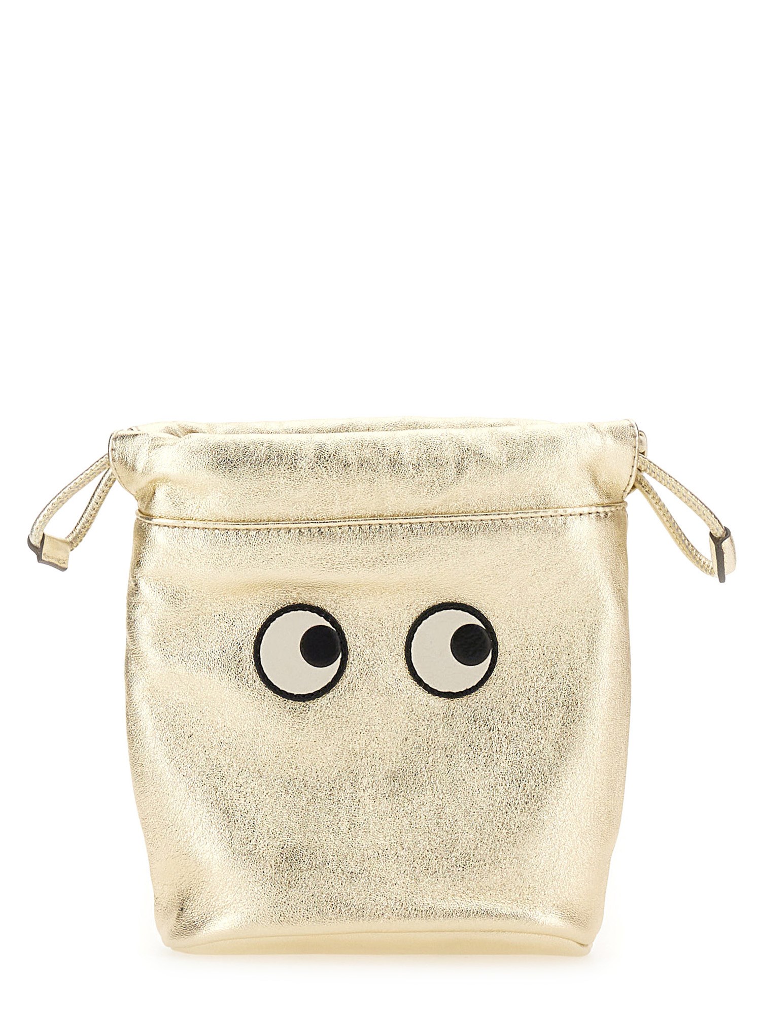 Anya Hindmarch anya hindmarch pouch eyes with drawstring