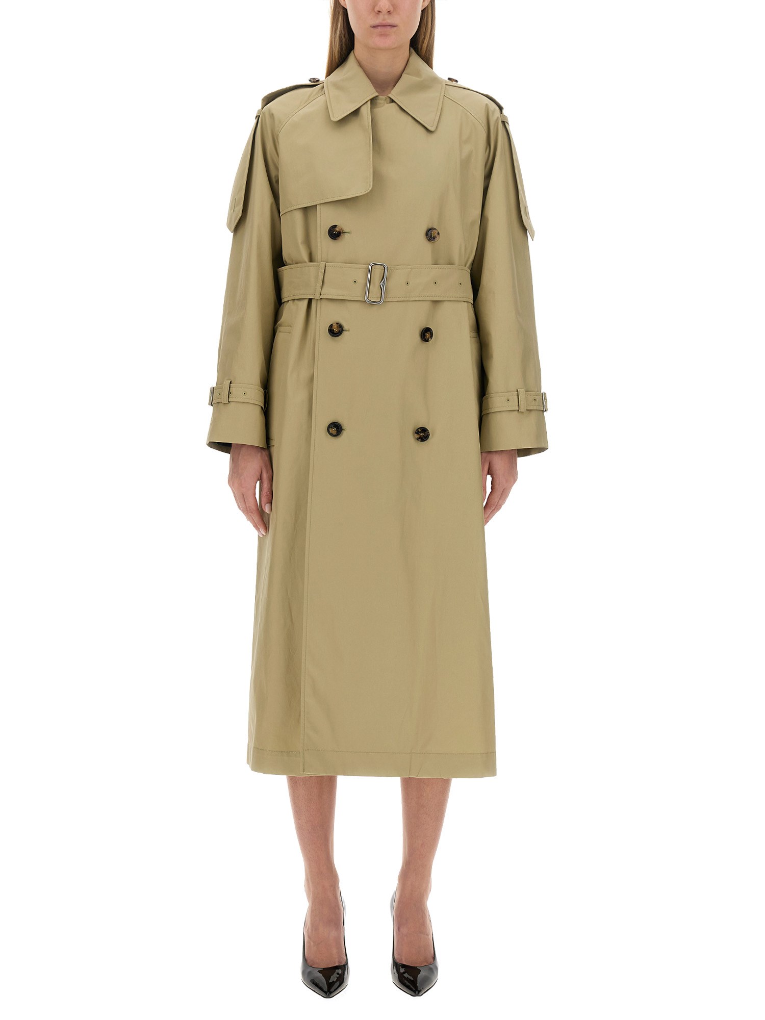 Burberry burberry castleford long trench coat