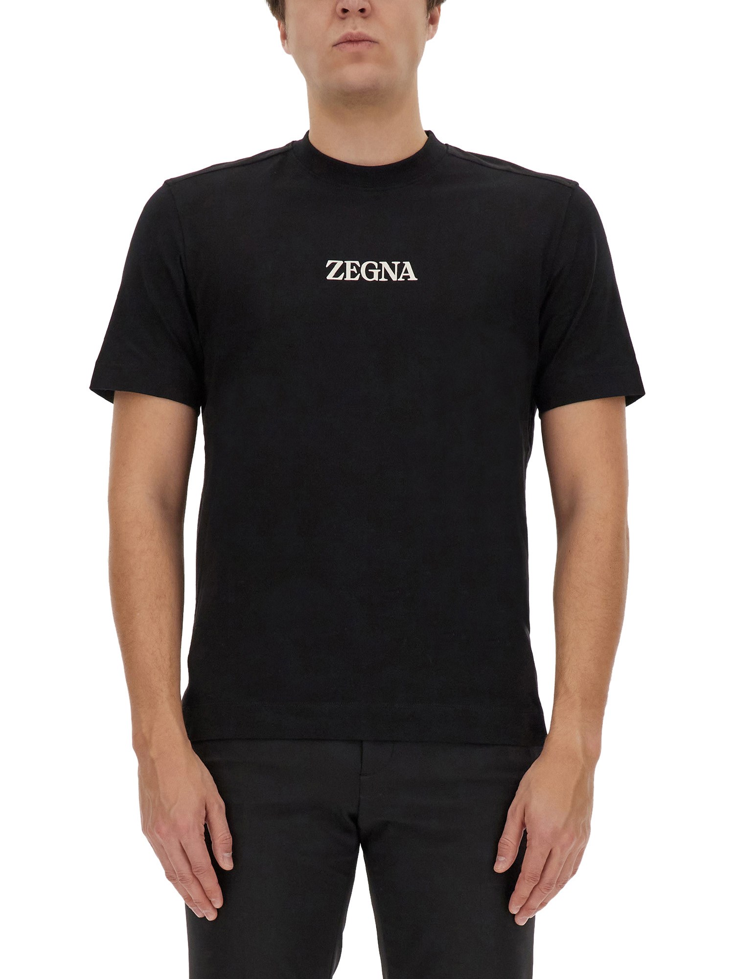 zegna zegna t-shirt with logo