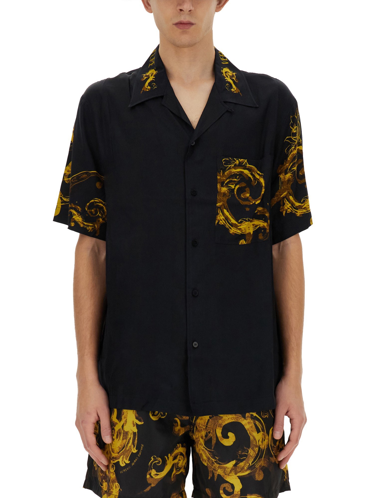 Versace Jeans Couture versace jeans couture printed shirt