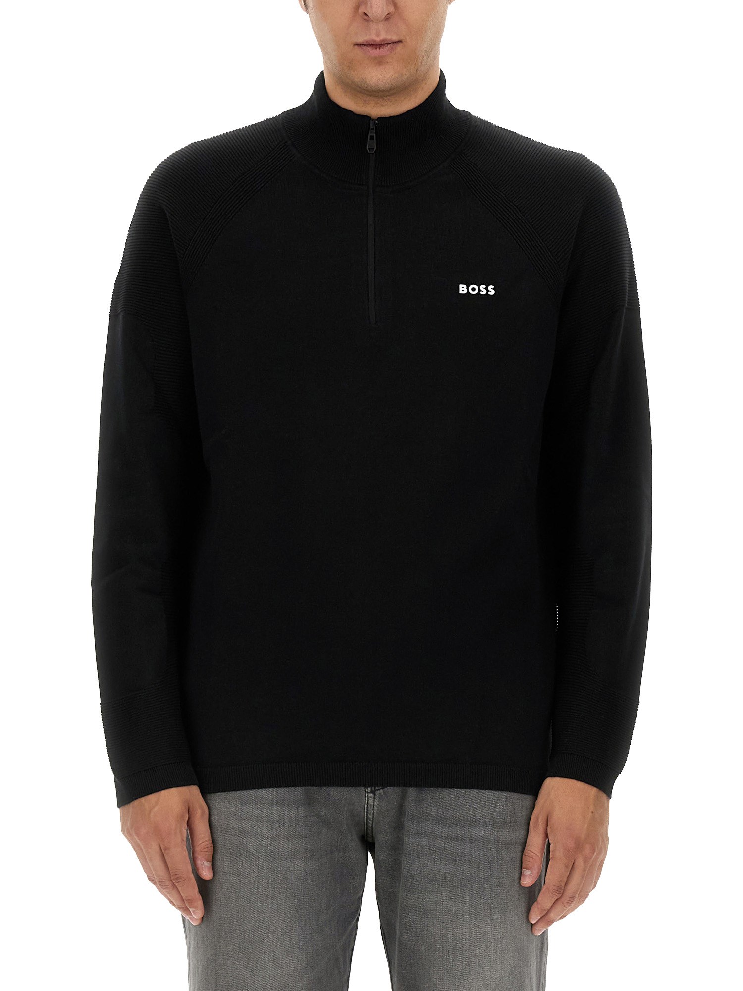 BOSS boss sweatshirt with logo