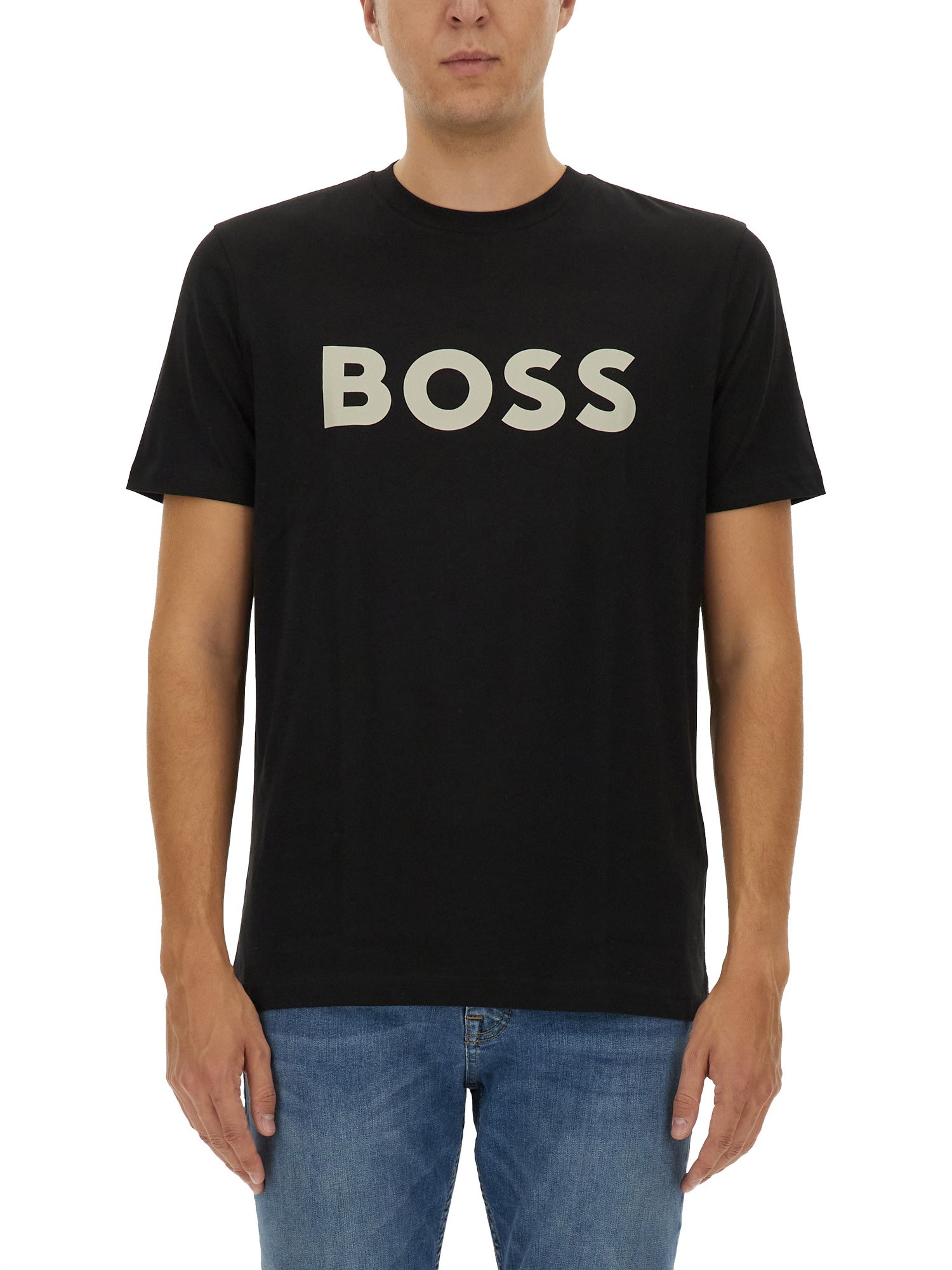 BOSS boss t-shirt with logo