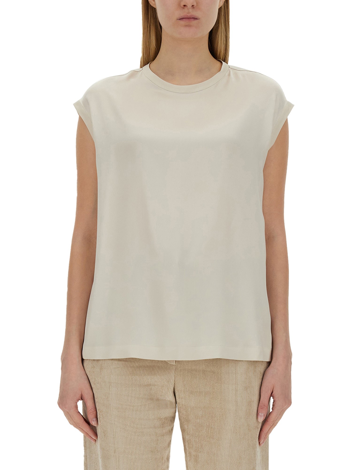 Brunello Cucinelli brunello cucinelli silk top