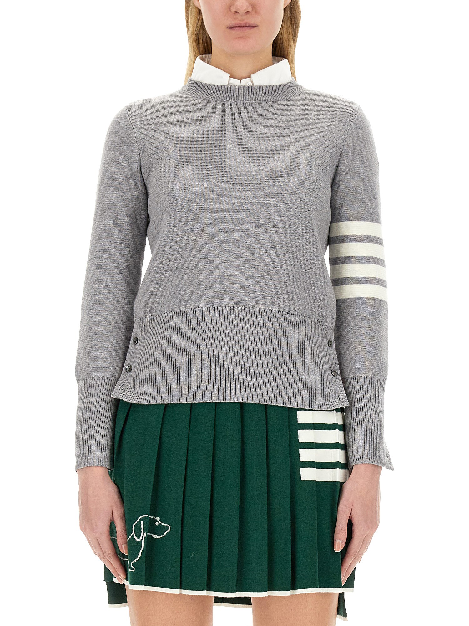 Thom Browne thom browne merino wool sweater