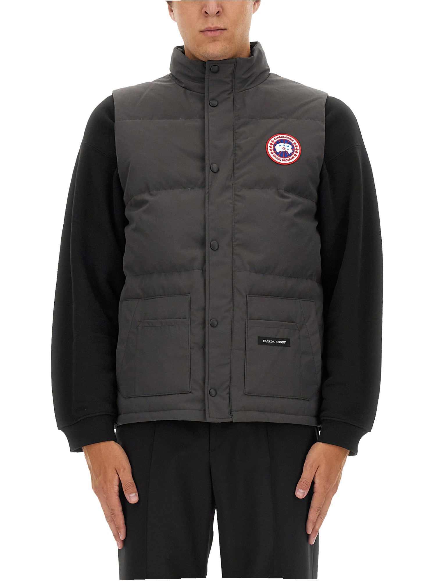 Canada Goose canada goose down vest with logo