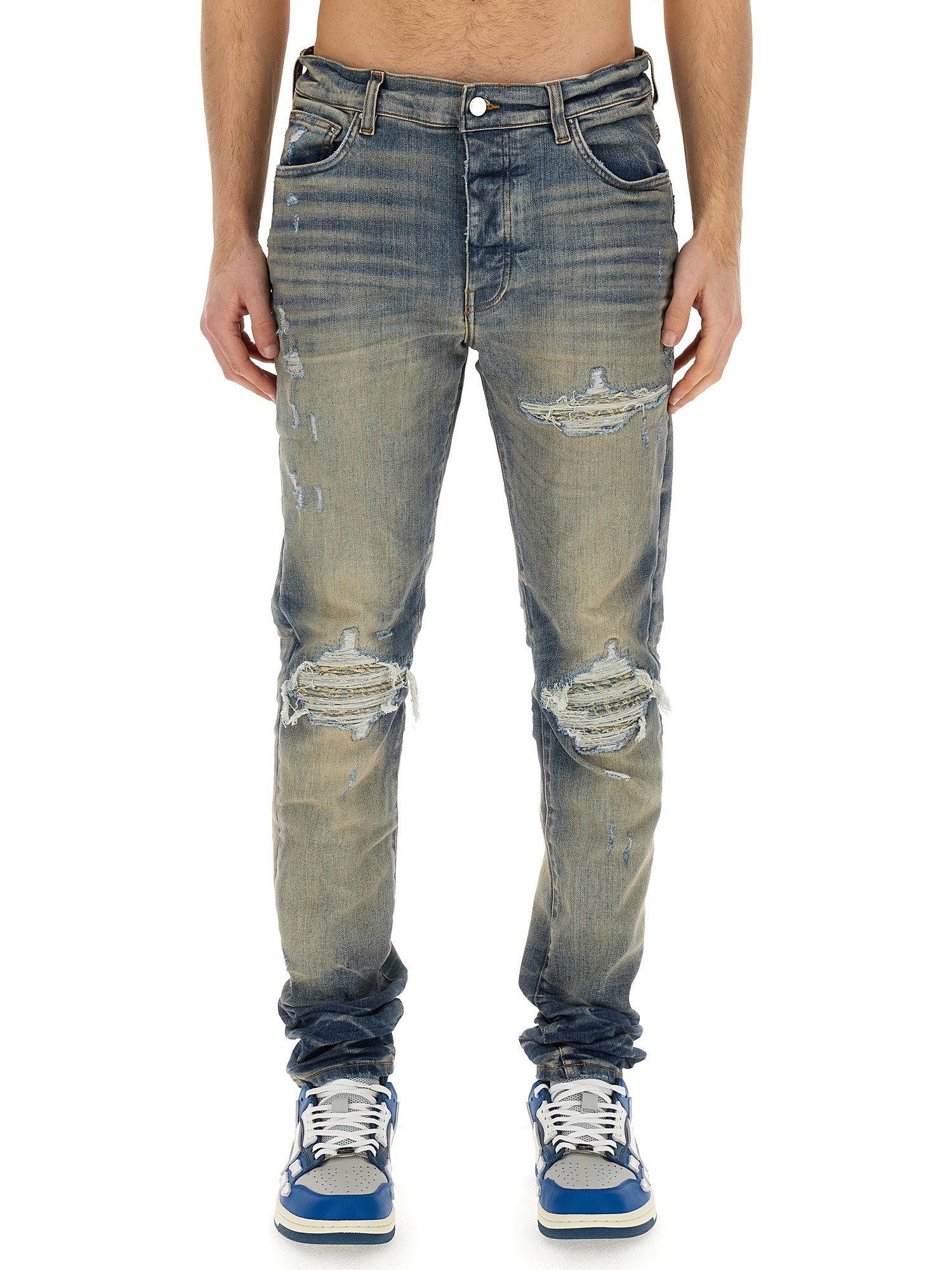 Amiri amiri distressed jeans