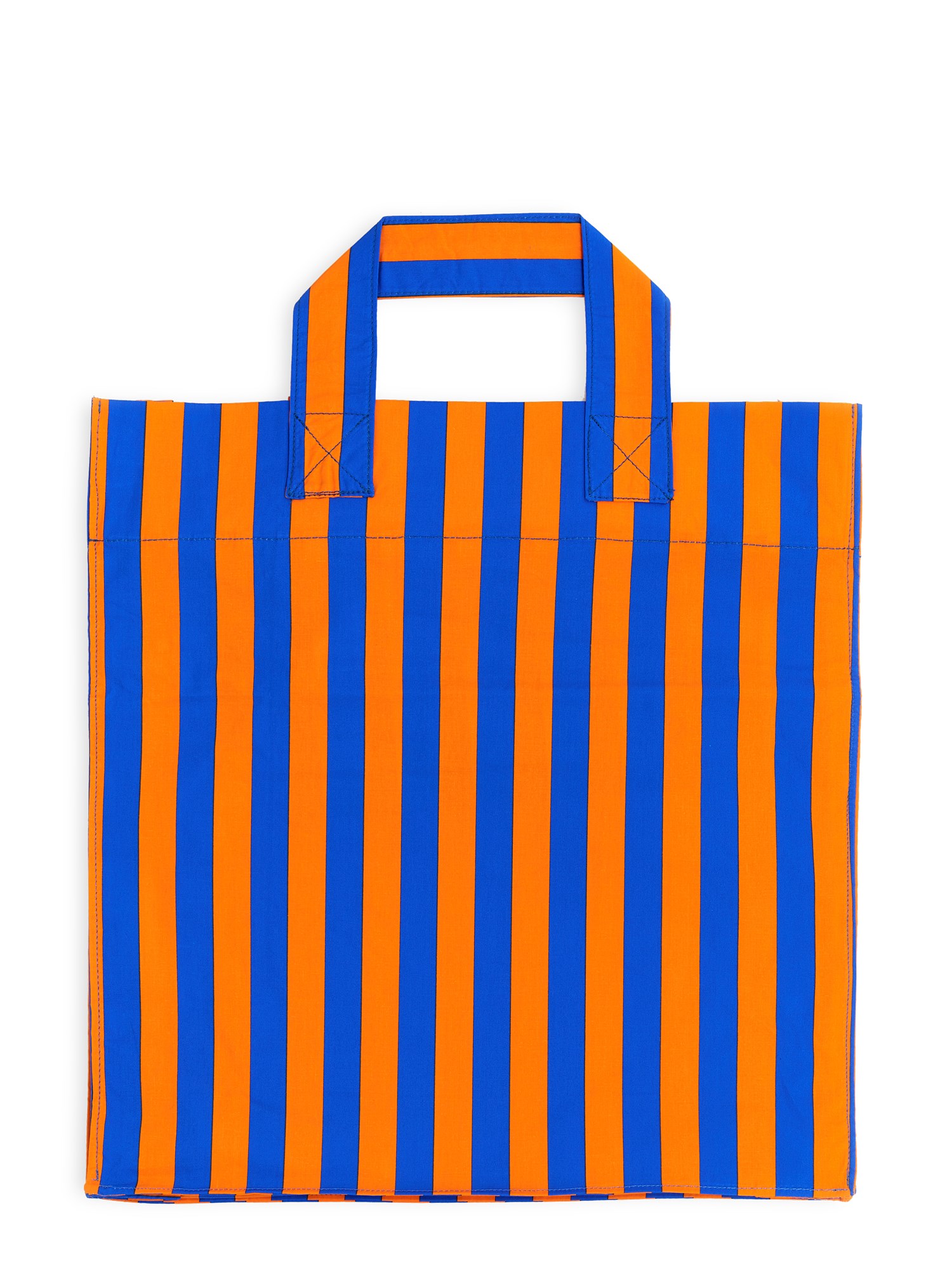 Sunnei sunnei shopper bag with striped pattern