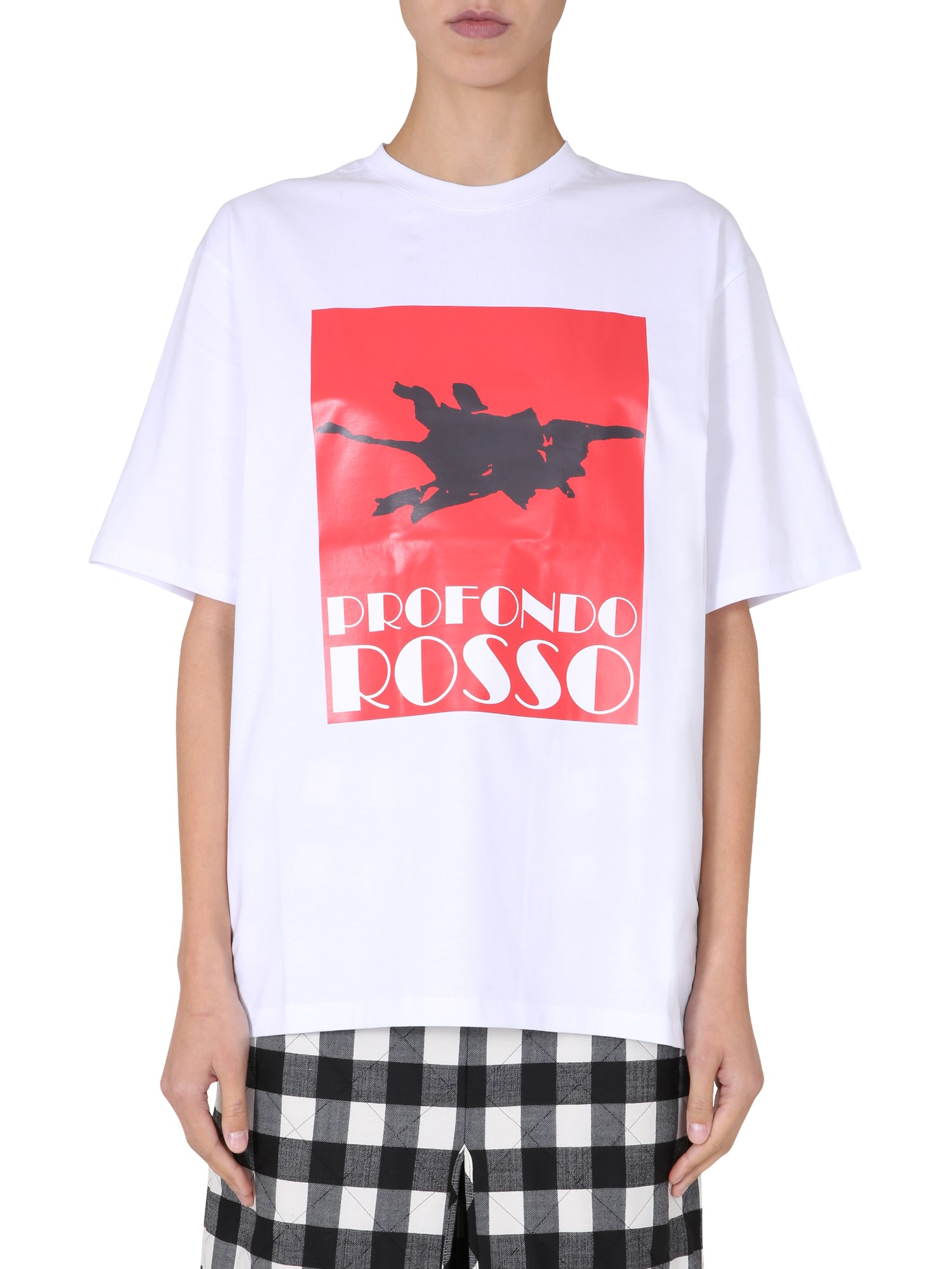 Msgm msgm crew neck t-shirt