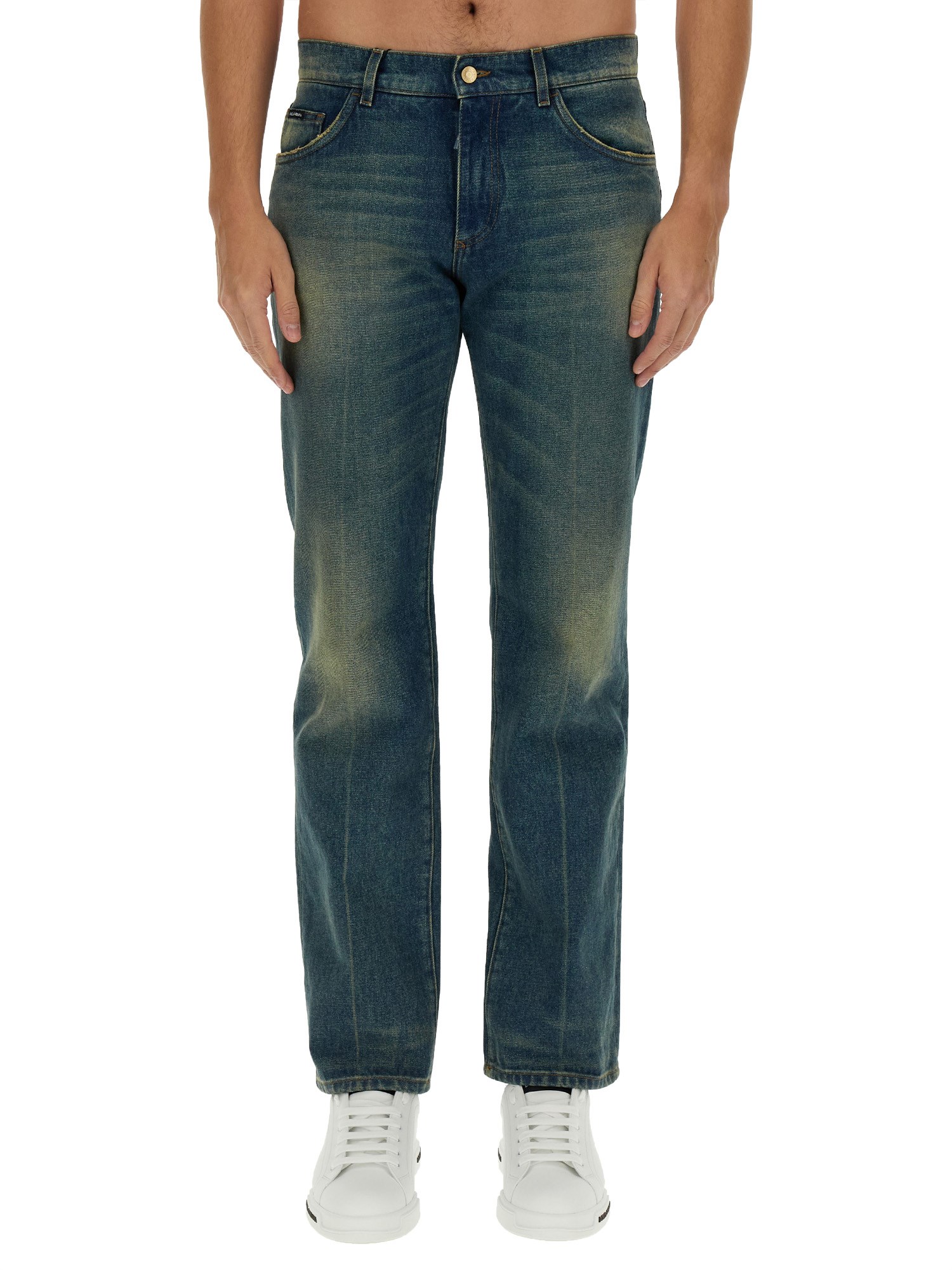 Dolce & Gabbana dolce & gabbana jeans with logo plaque