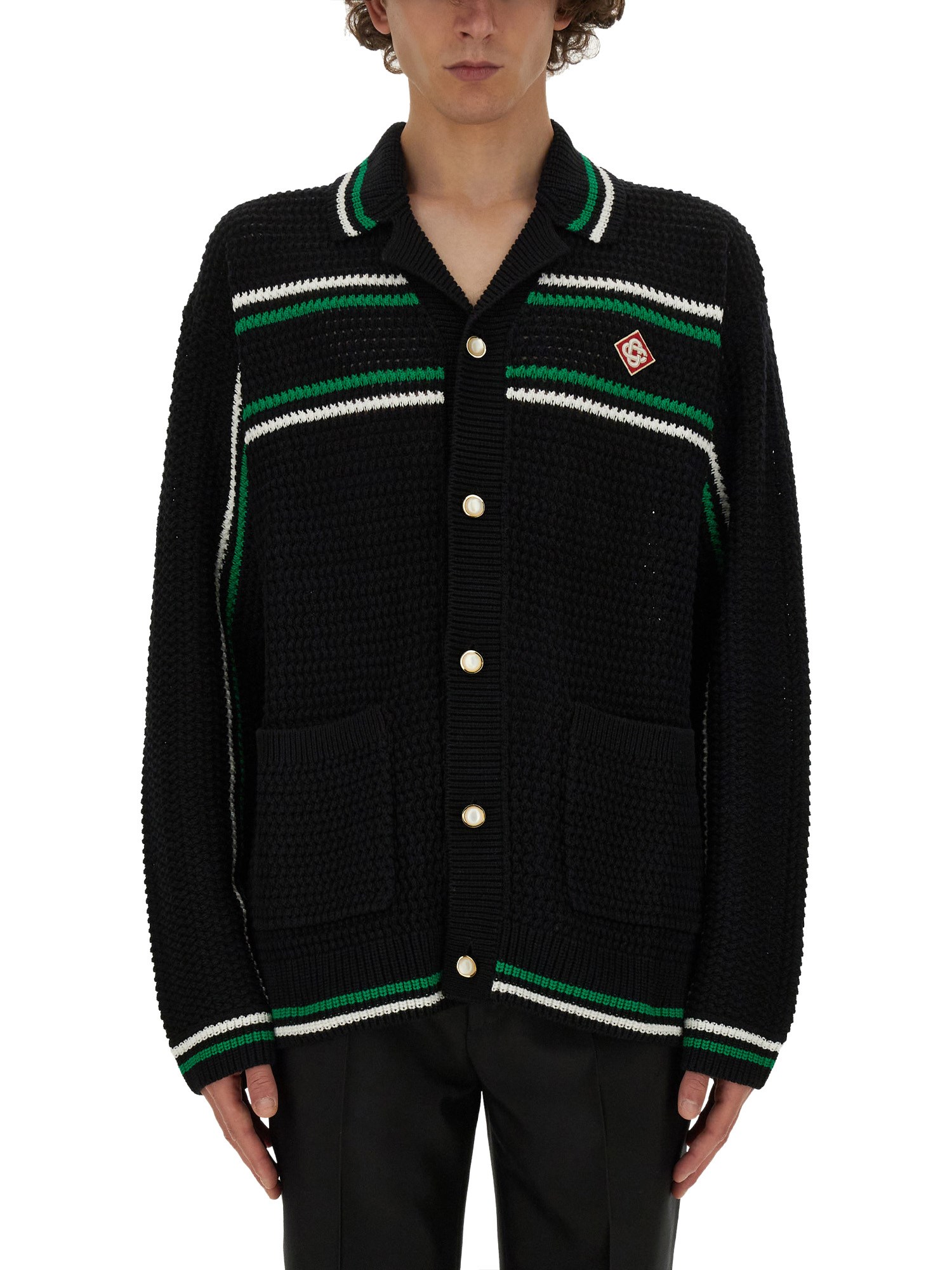 Casablanca casablanca knitted cardigan