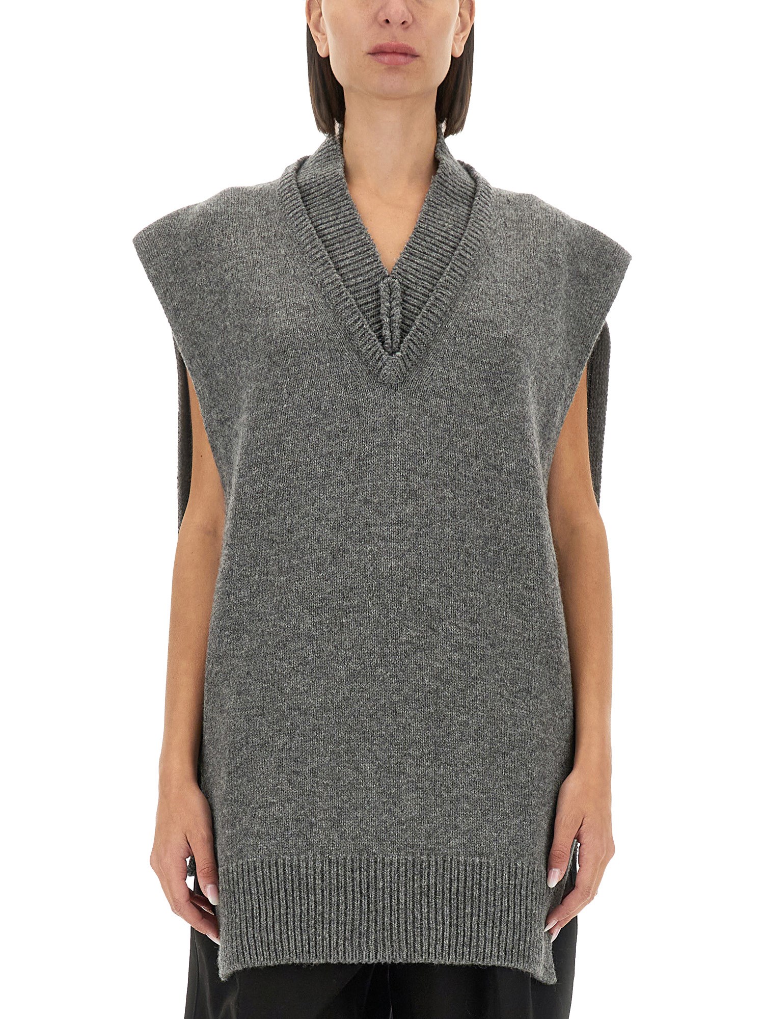 Maison Margiela maison margiela layered knit vest