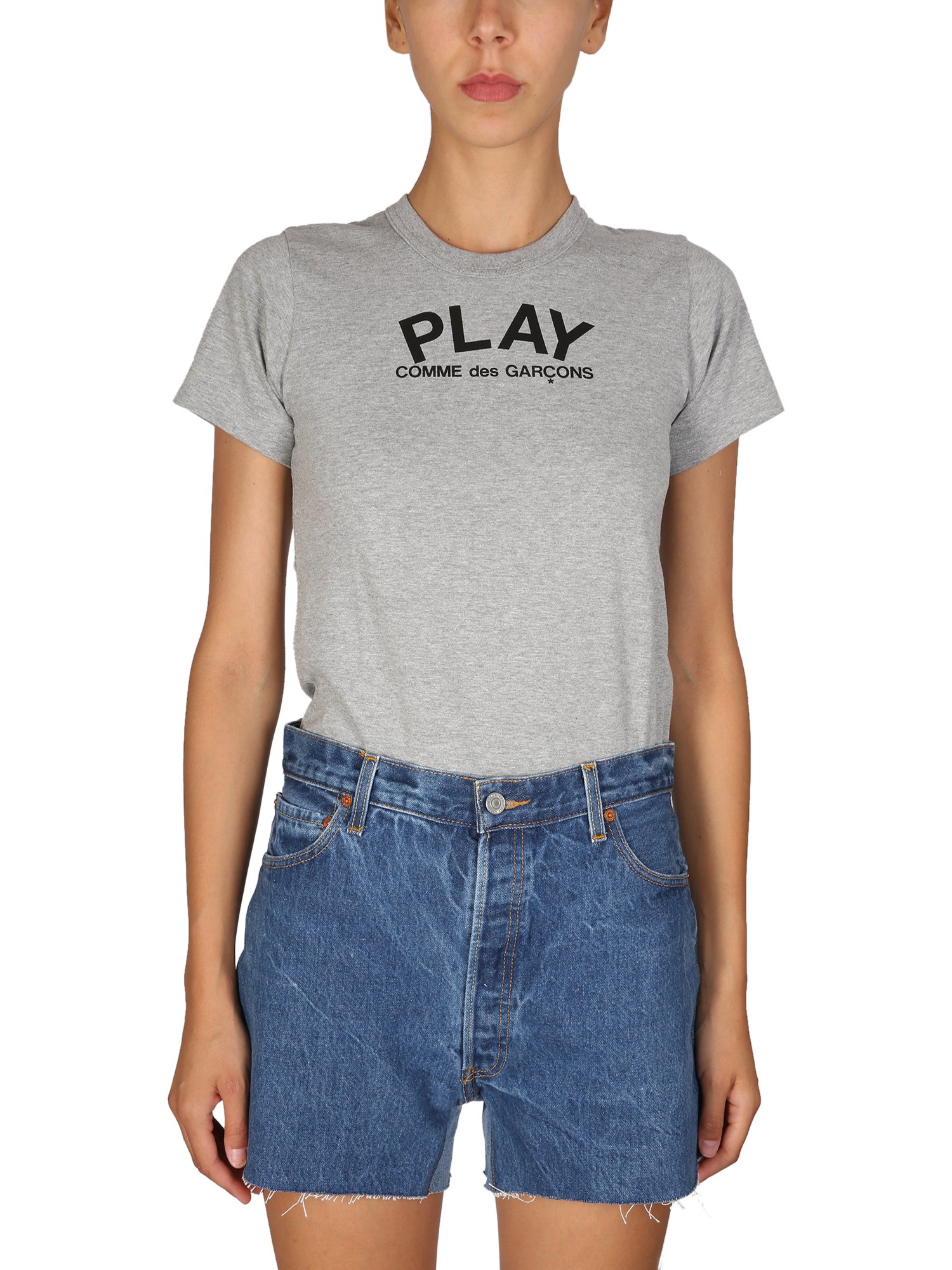 Comme Des Garçons Play comme des garcons play crewneck t-shirt