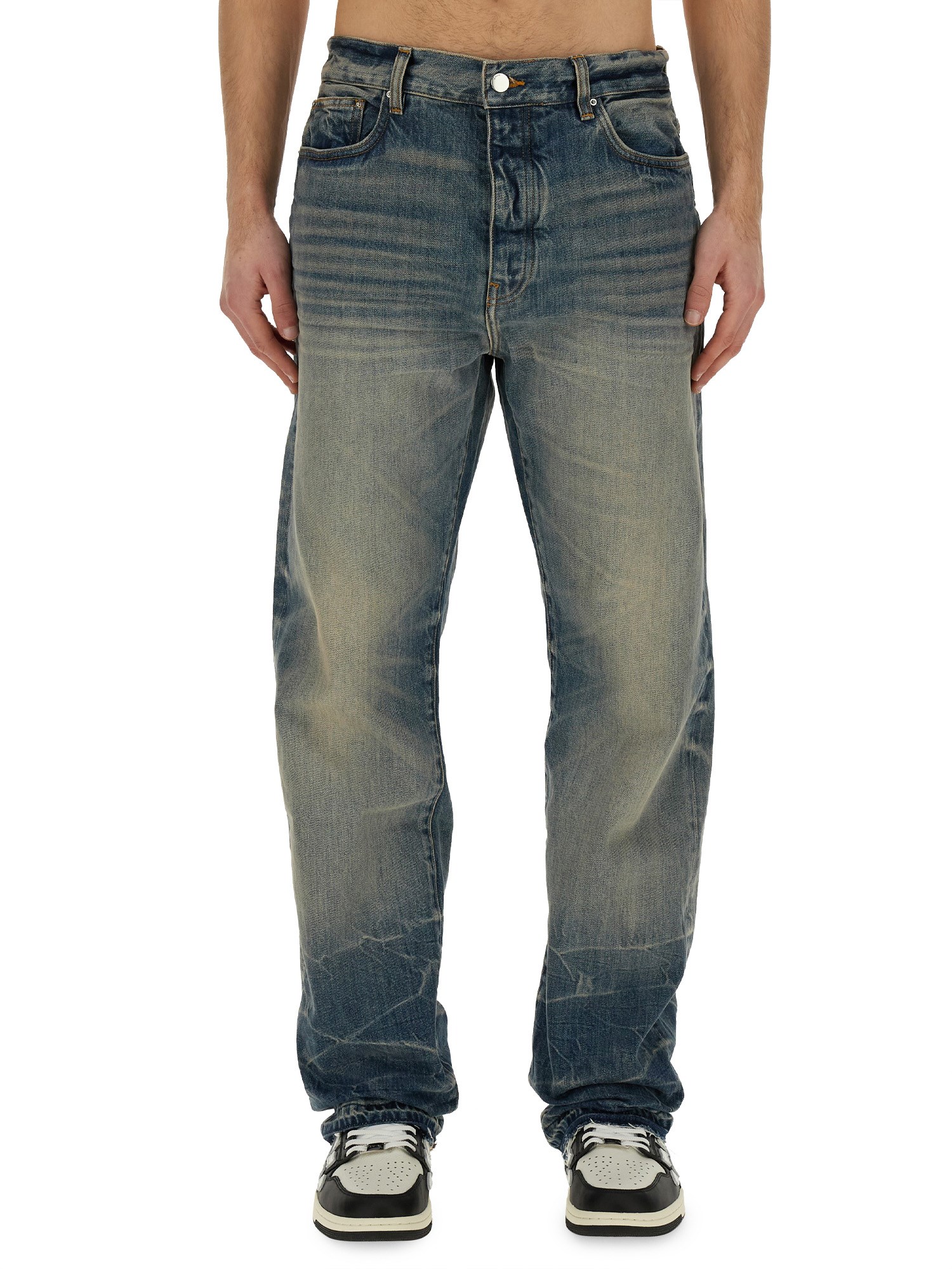 Amiri amiri straight leg jeans