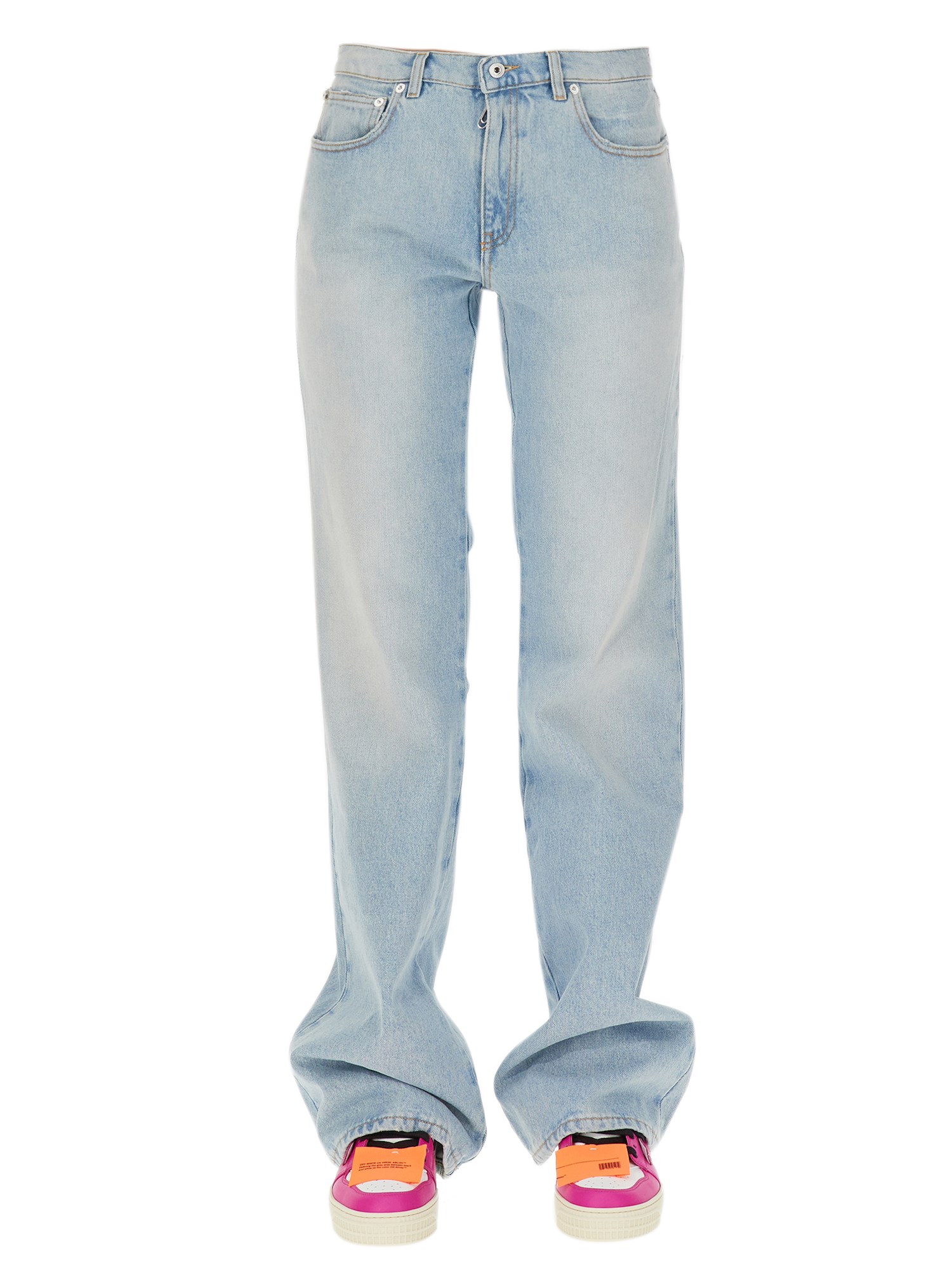 OFF-WHITE off-white beach baby baggy jeans