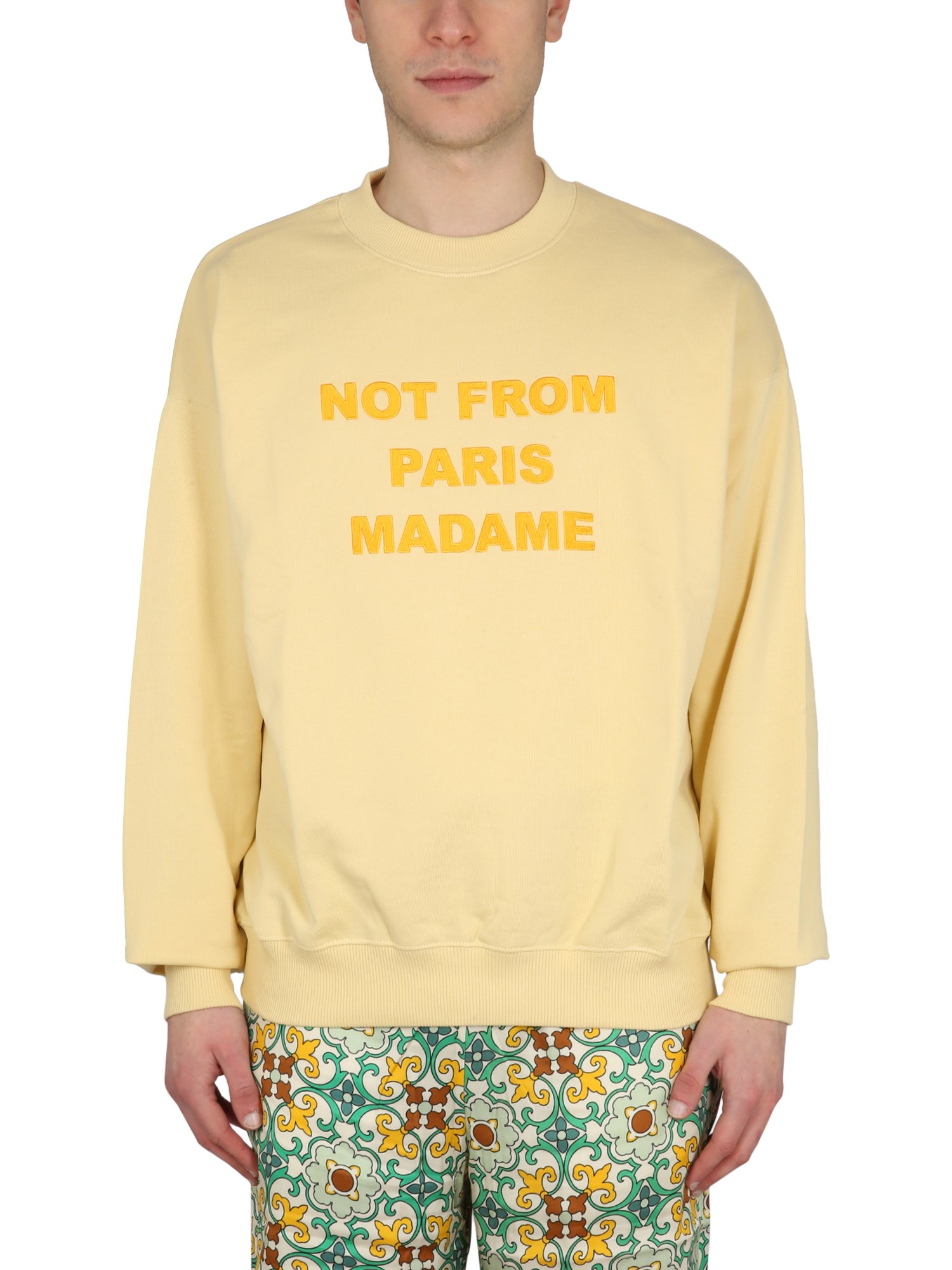 Drôle de Monsieur drôle de monsieur slogan sweatshirt