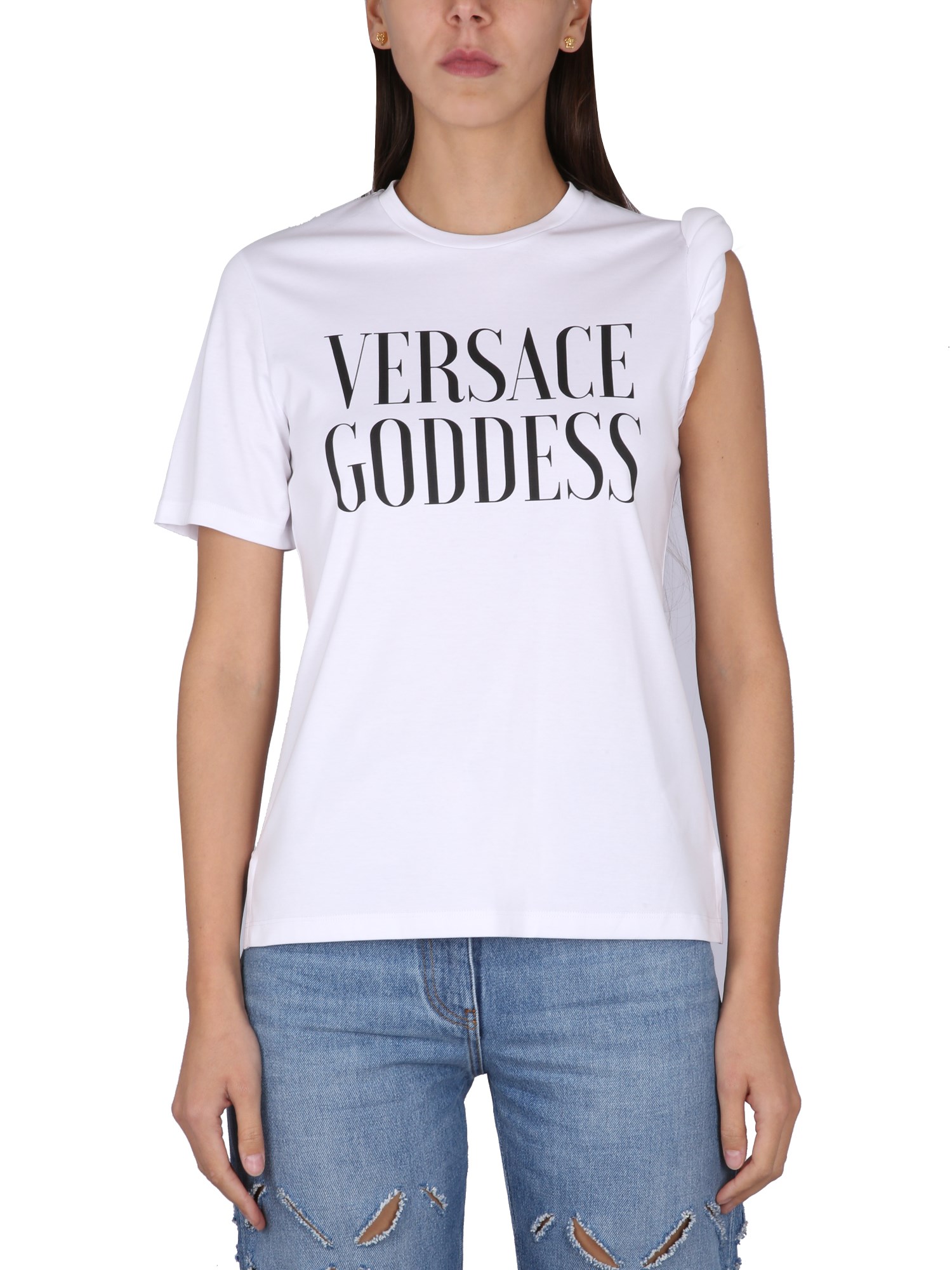 Versace versace versace goddess t-shirt