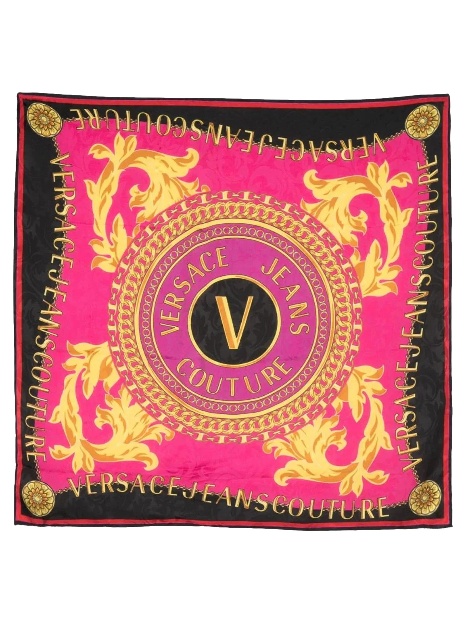 Versace Jeans Couture versace jeans couture silk scarf