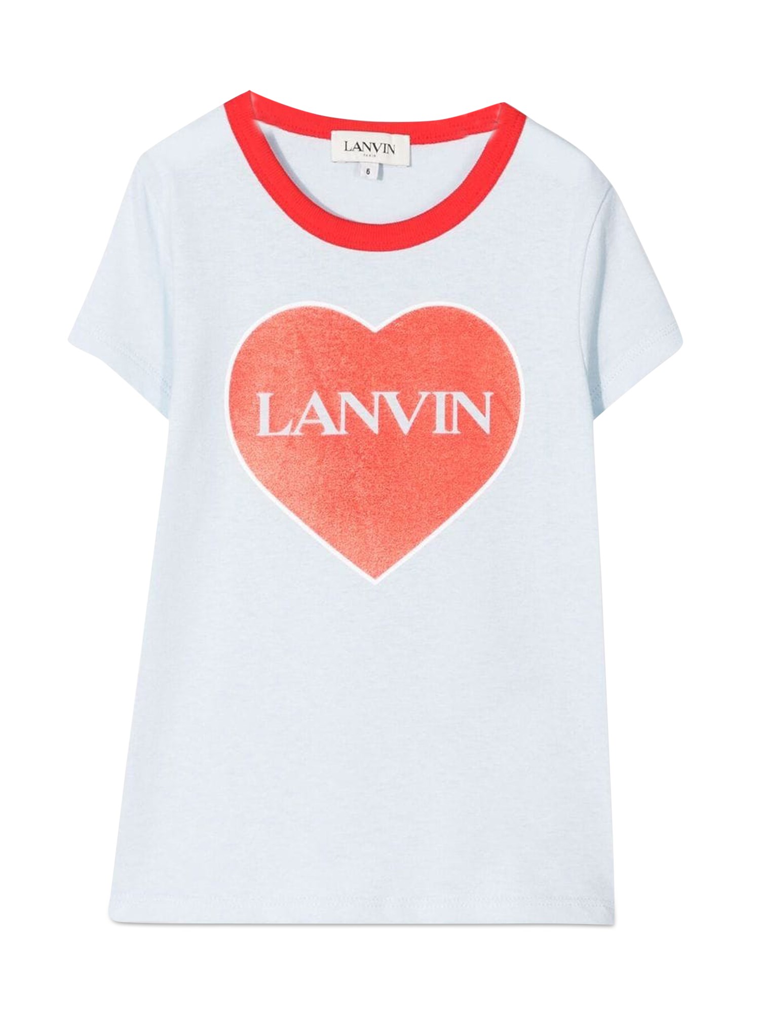 Lanvin lanvin t-shirt con cuore