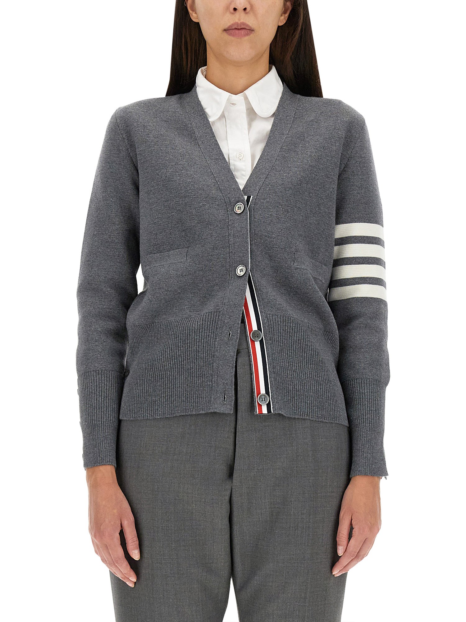 Thom Browne thom browne v-neck cardigan