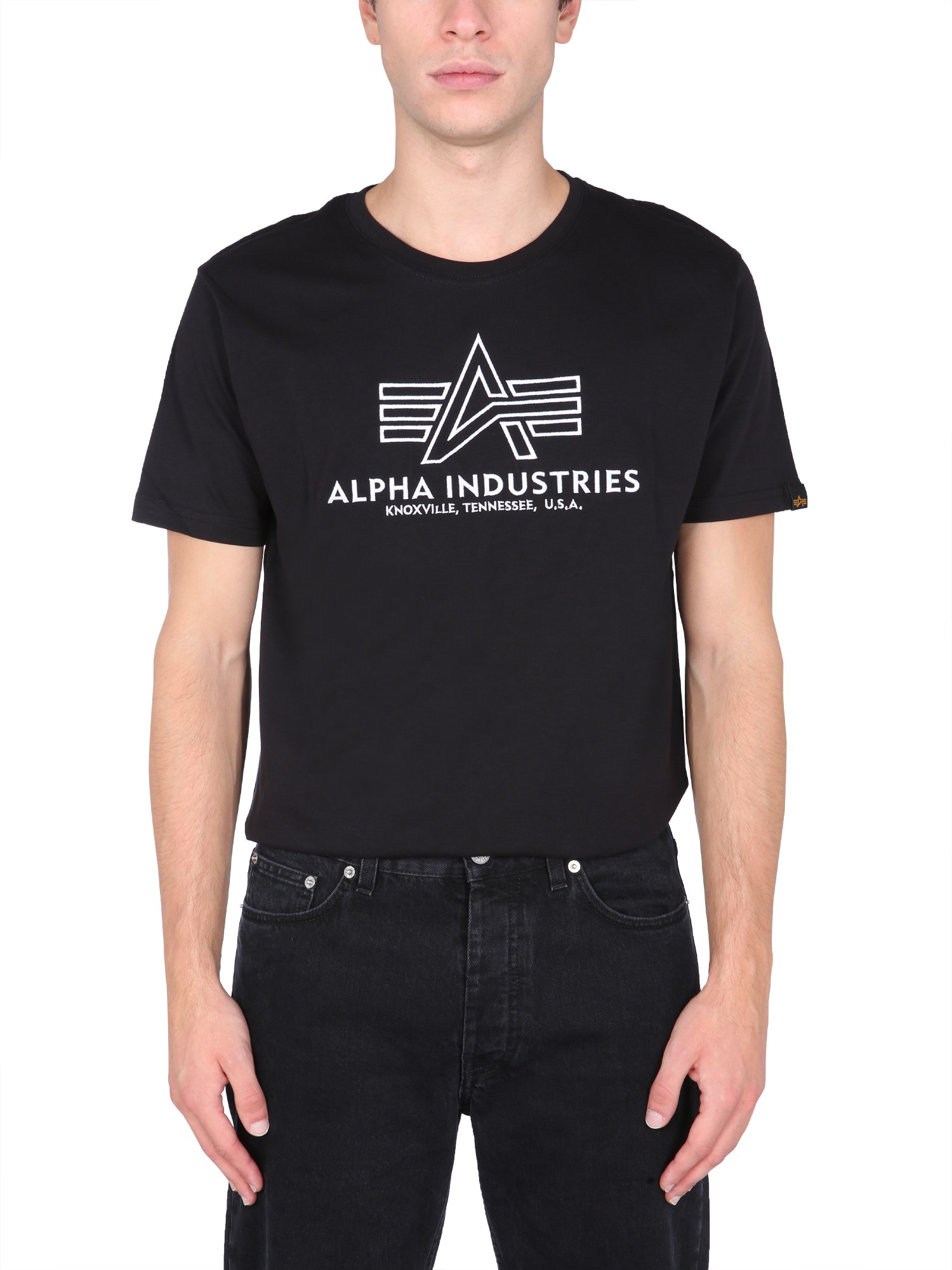 Alpha Industries alpha industries t-shirt with embroidered logo