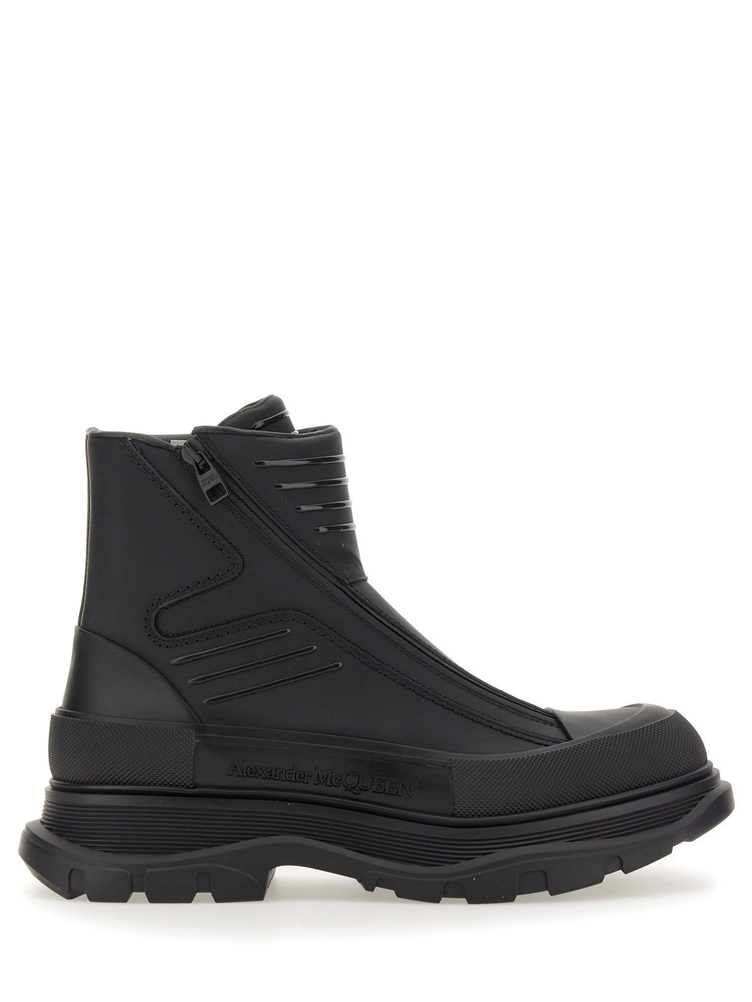 Alexander McQueen alexander mcqueen tread slick motorcycle boot