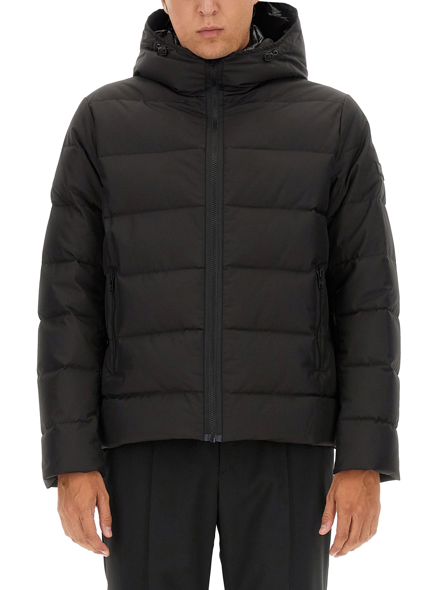 Fay fay down jacket with hood