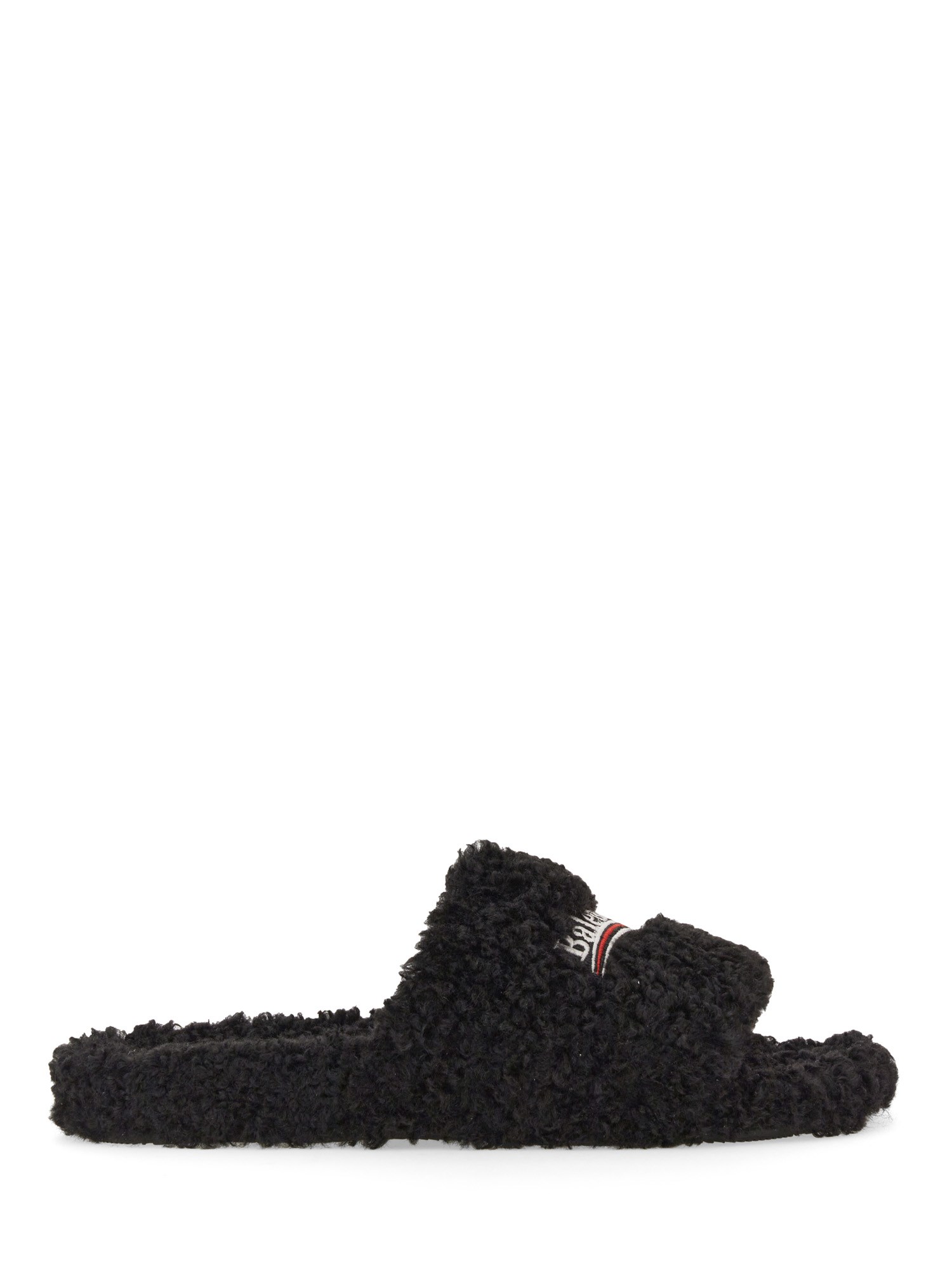 Balenciaga balenciaga furry slide sandals