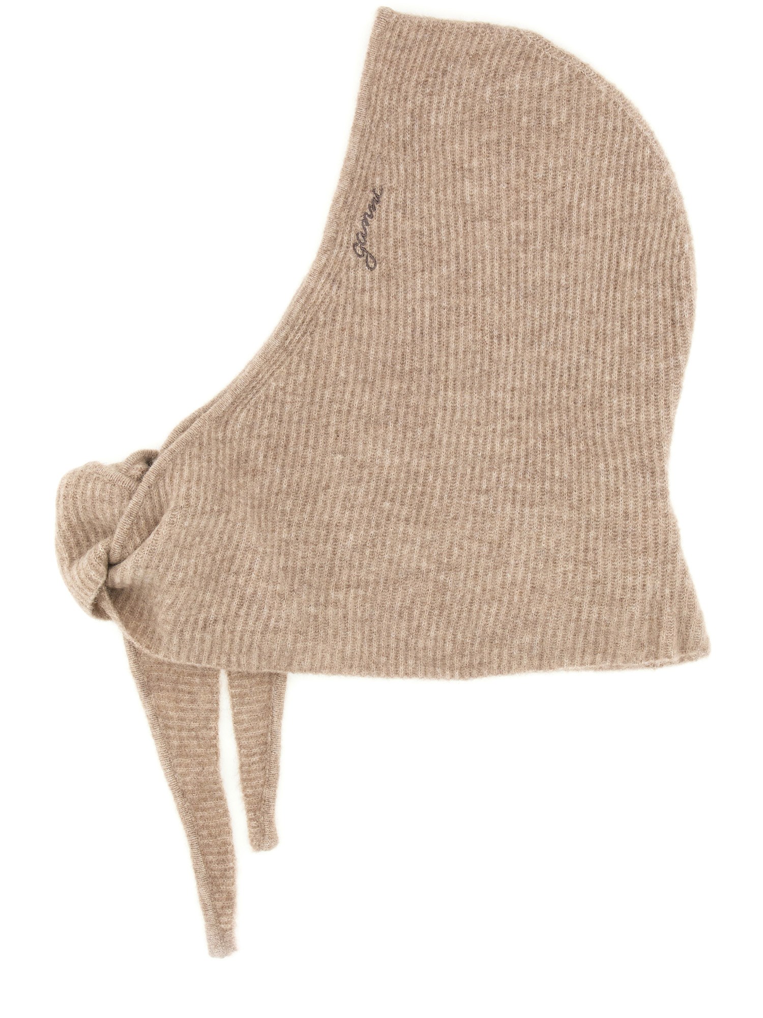 Ganni ganni wool balaclava