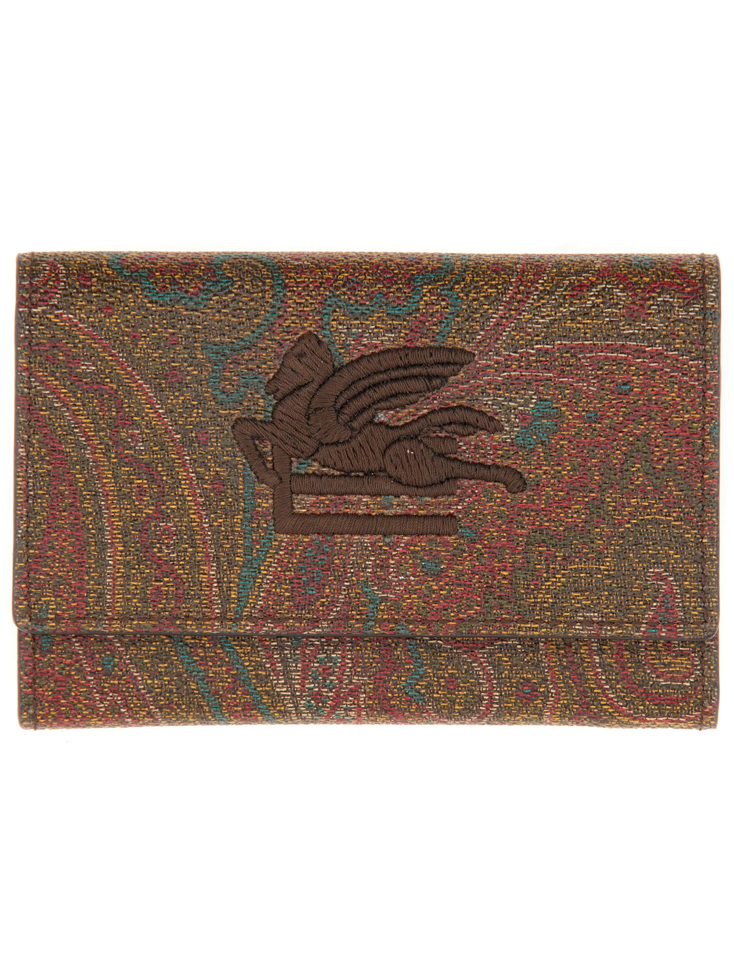 Etro etro paisley wallet