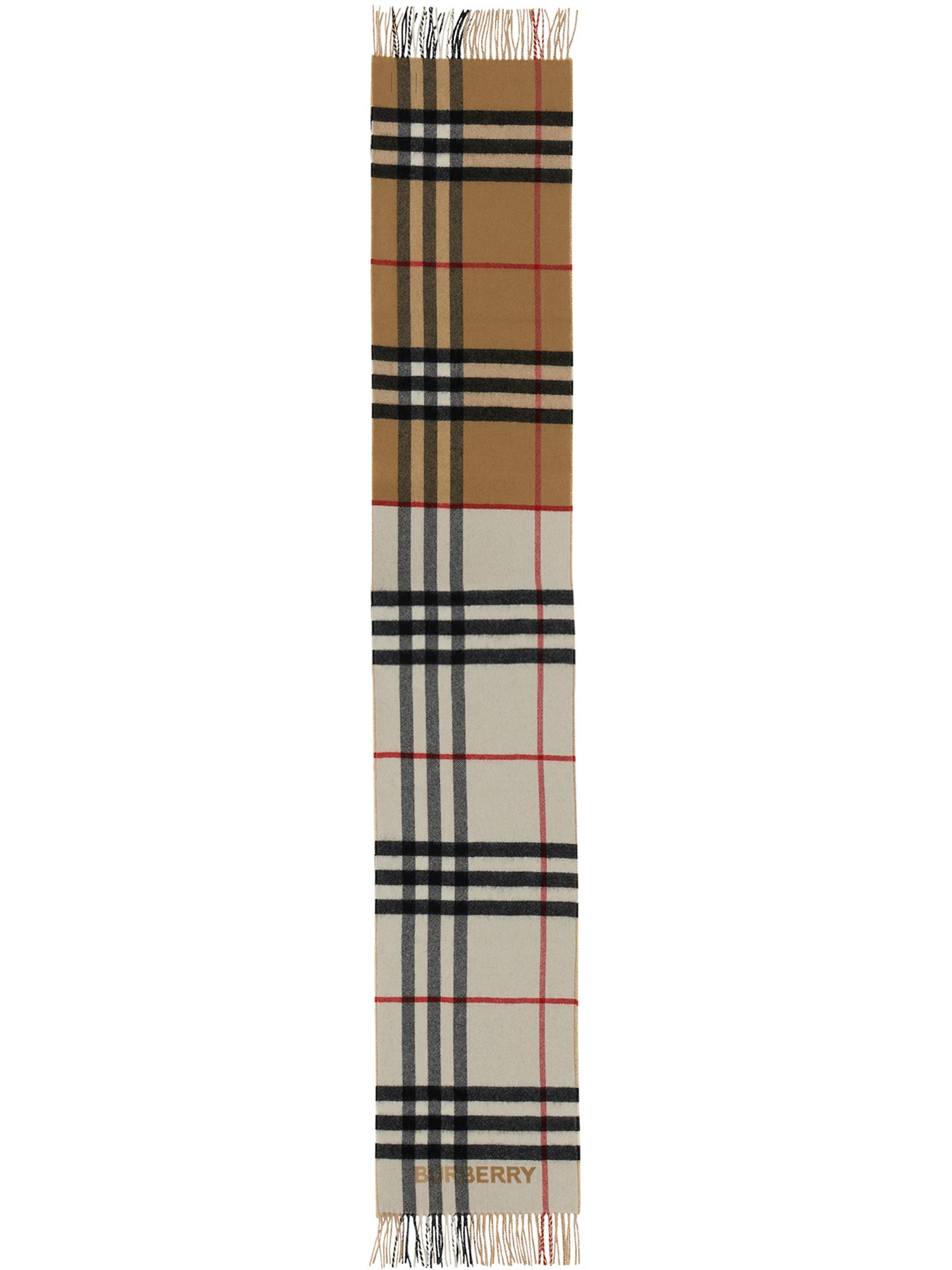 Burberry burberry multicolor check scarf