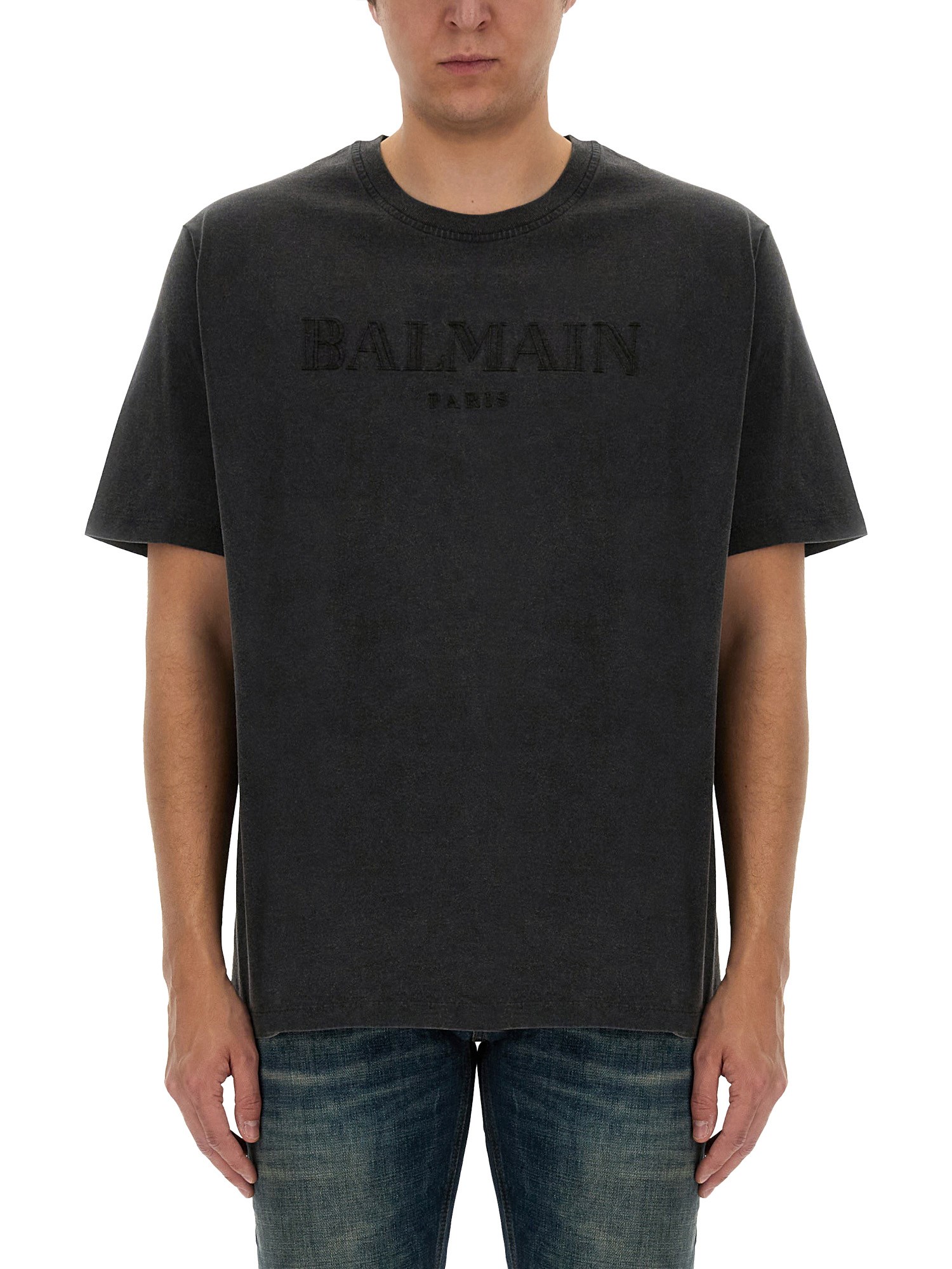 Balmain balmain vintage logo t-shirt