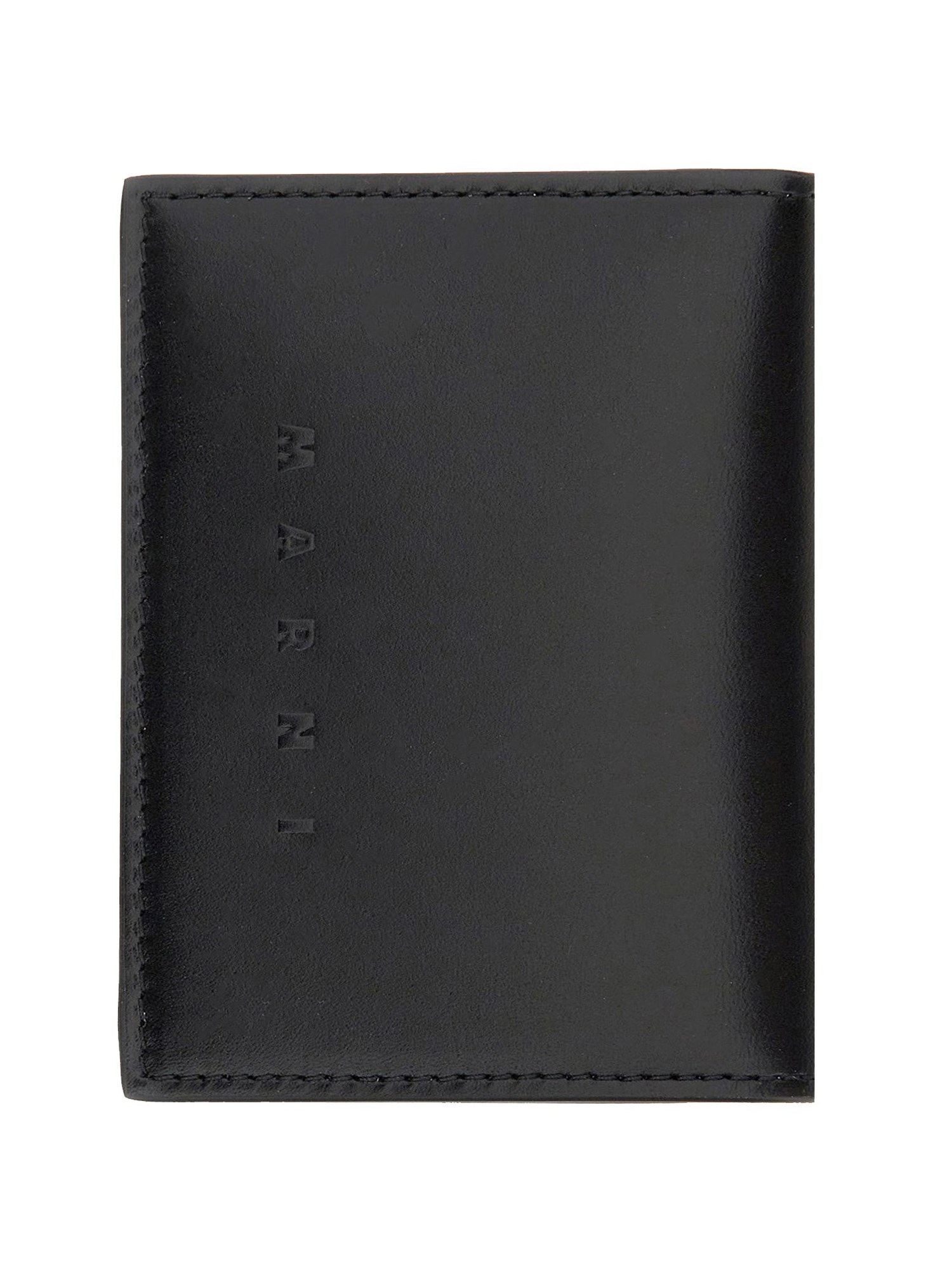 Marni marni bi-fold leather wallet