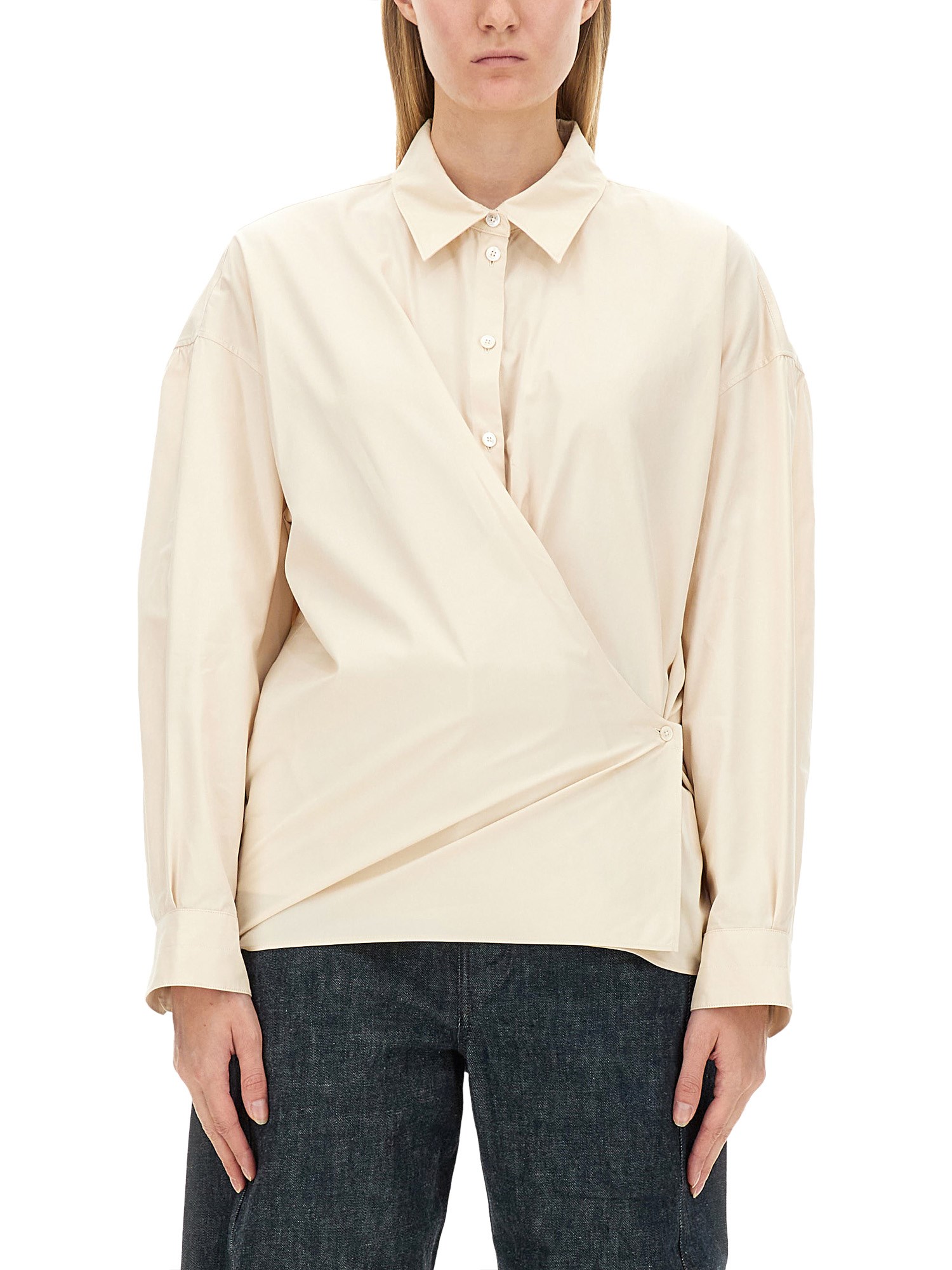 Lemaire lemaire twisted shirt