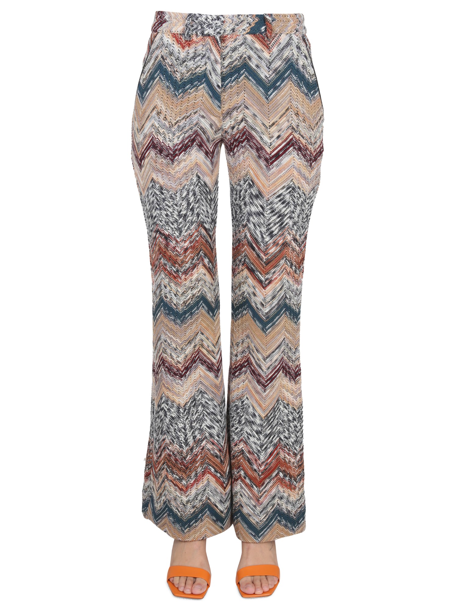 Missoni missoni chevron caperdoni pants