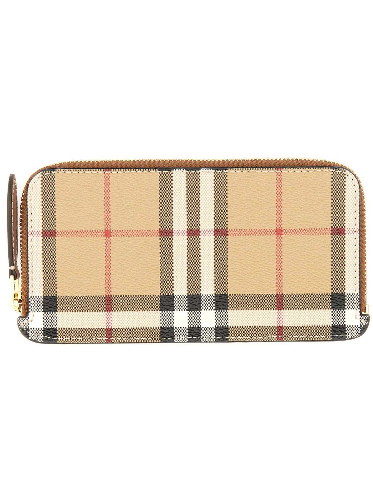 Burberry burberry credit card holder check