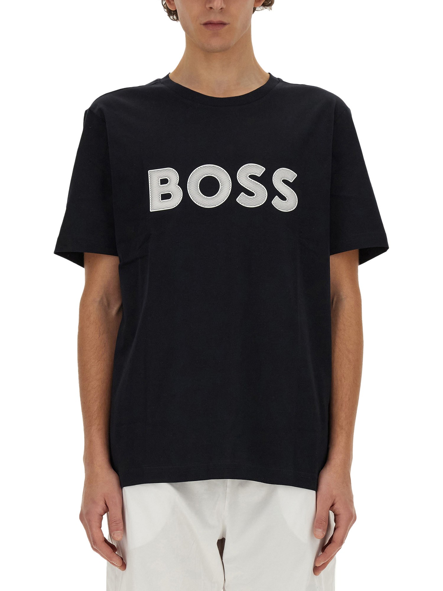 BOSS boss t-shirt with logo