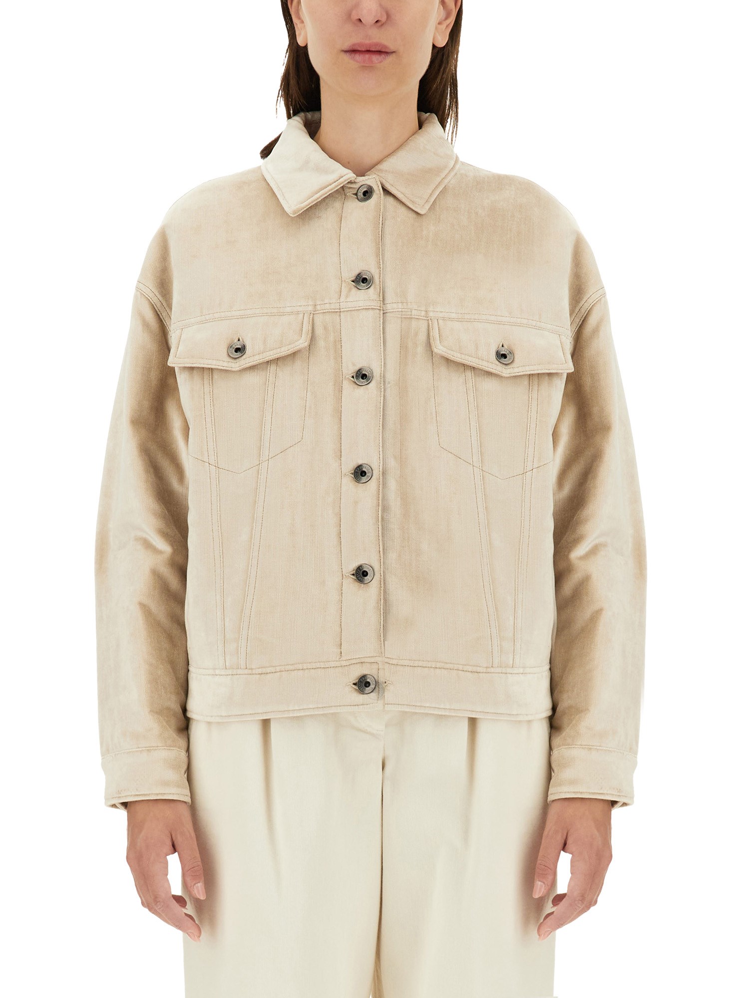 Brunello Cucinelli brunello cucinelli padded shirt