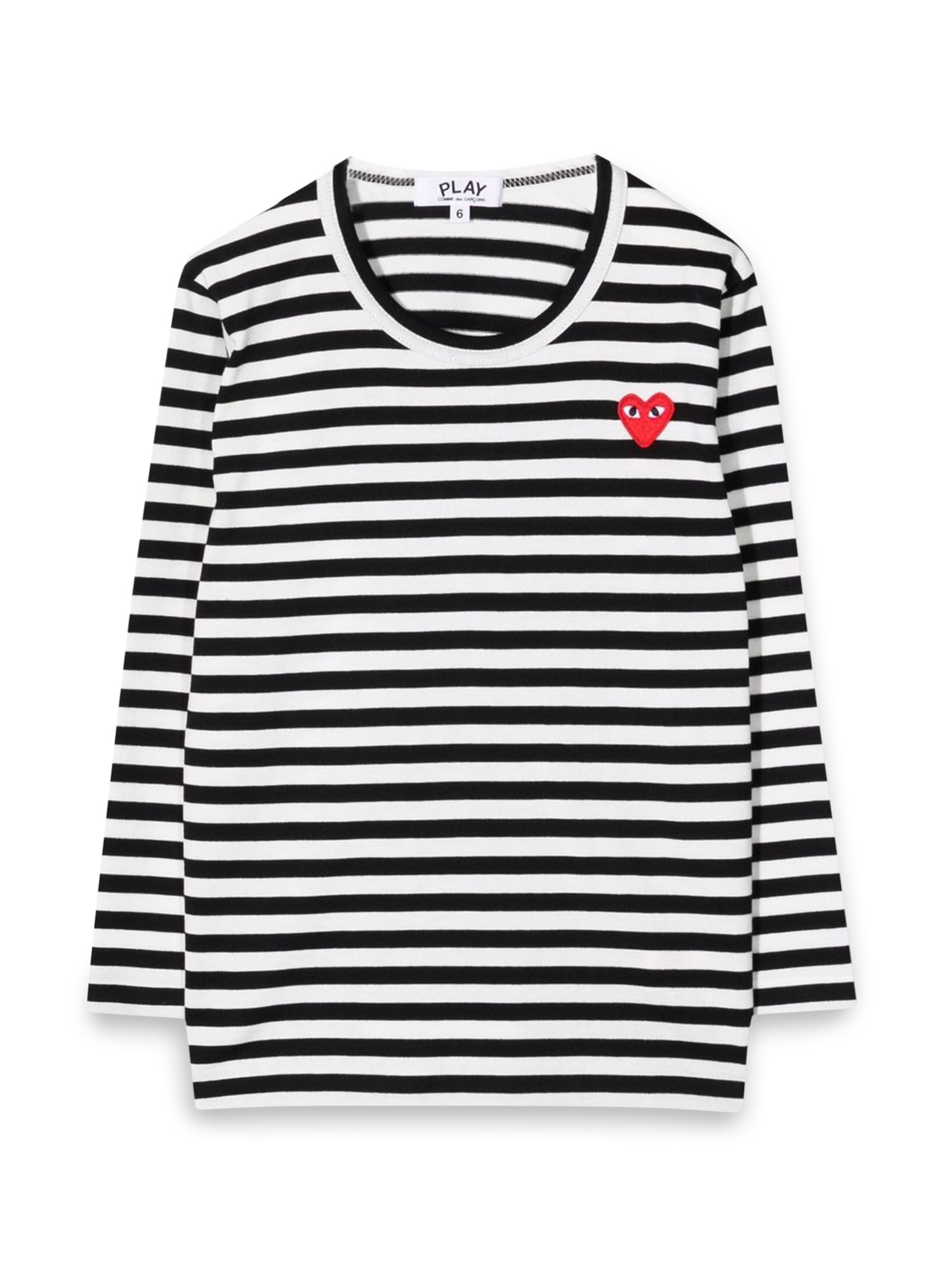 Comme Des Garçons Play comme des garcons play t-shirt con logo