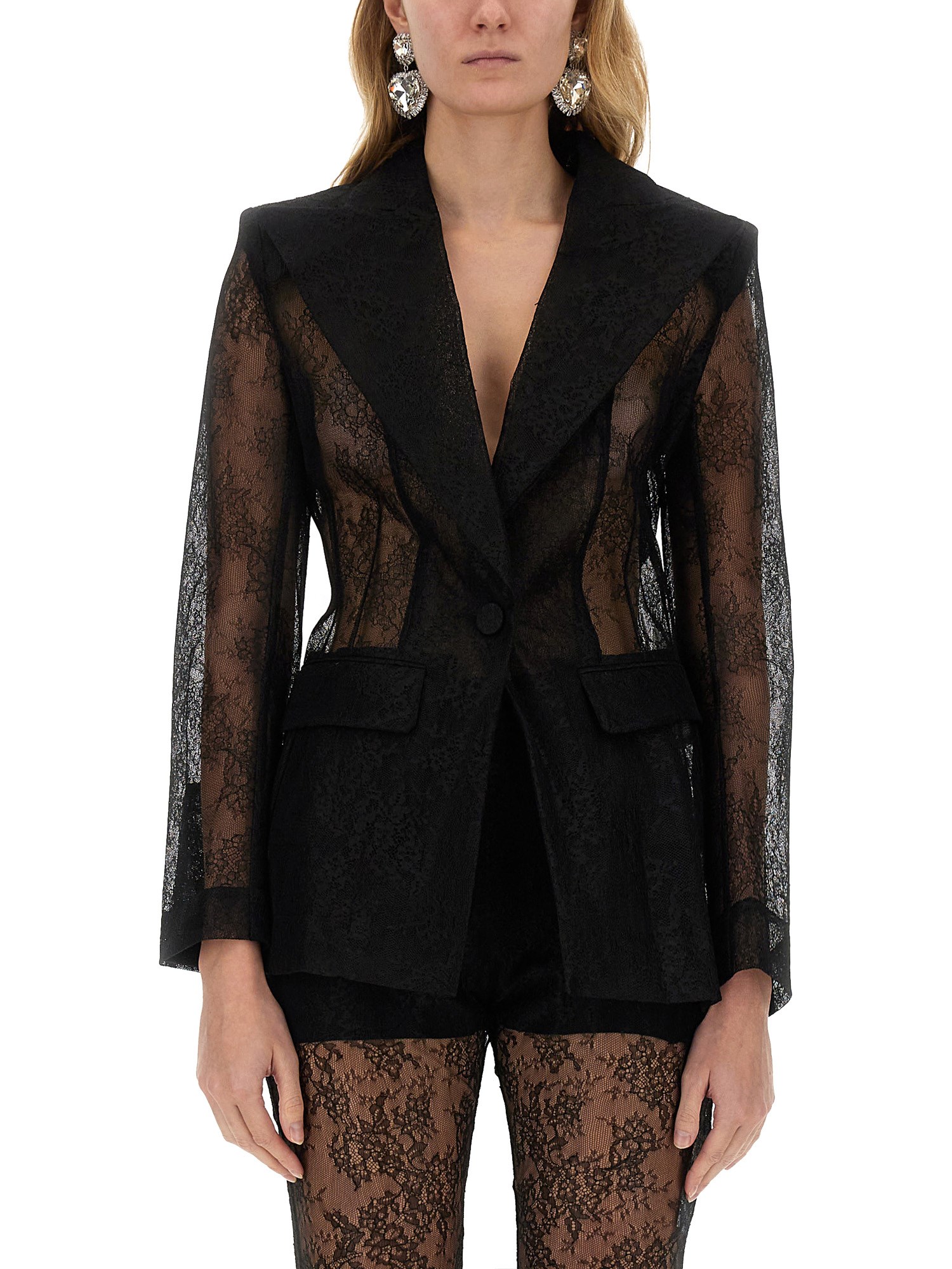 Nina Ricci nina ricci lace blazer