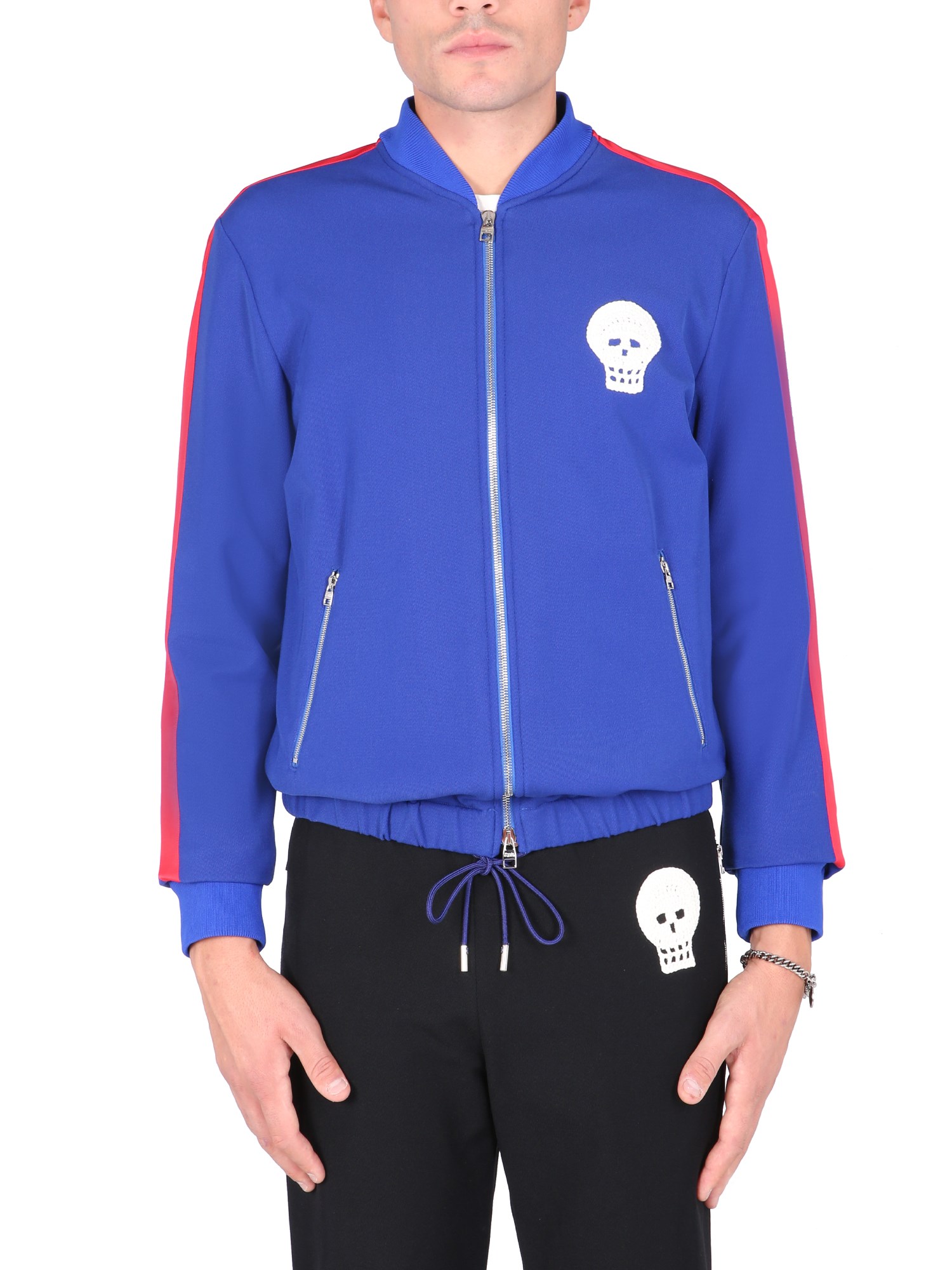 Alexander McQueen alexander mcqueen "skull" embroidered sweatshirt